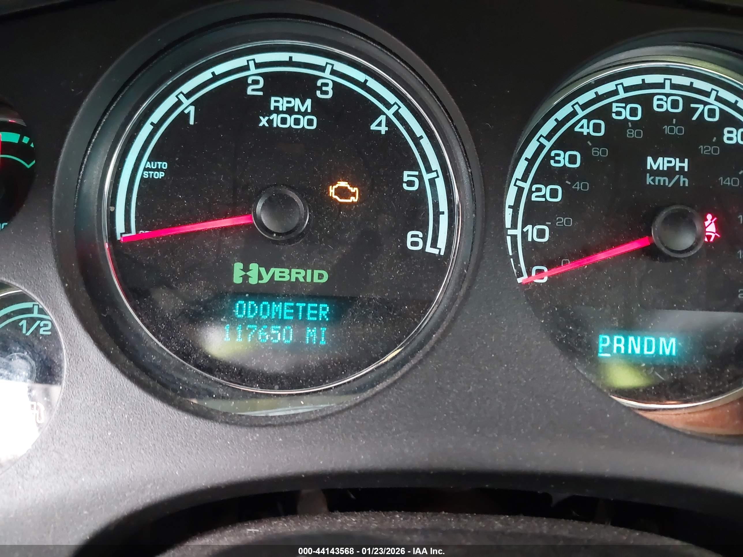 2011 Chevrolet Tahoe Hybrid   Silver vin: 1GNSKDFJ5BR204566