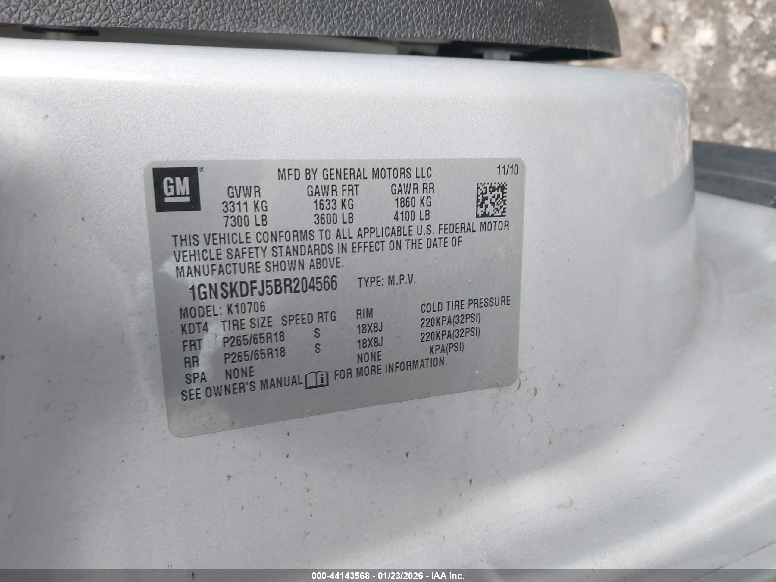 2011 Chevrolet Tahoe Hybrid   Silver vin: 1GNSKDFJ5BR204566