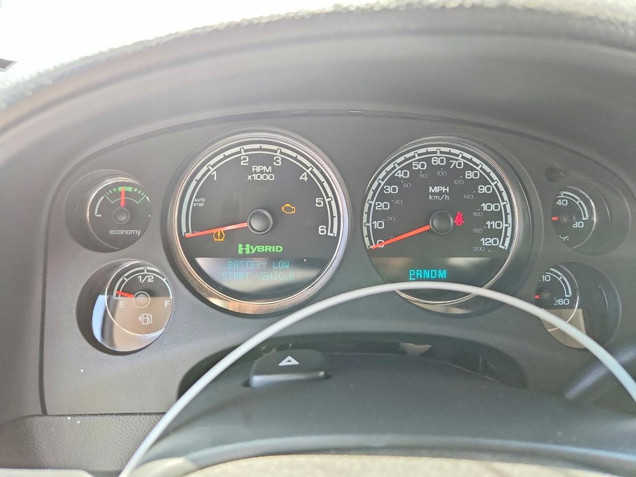 2011 Chevrolet Tahoe Hybrid Silver vin: 1GNSKDFJ5BR204566