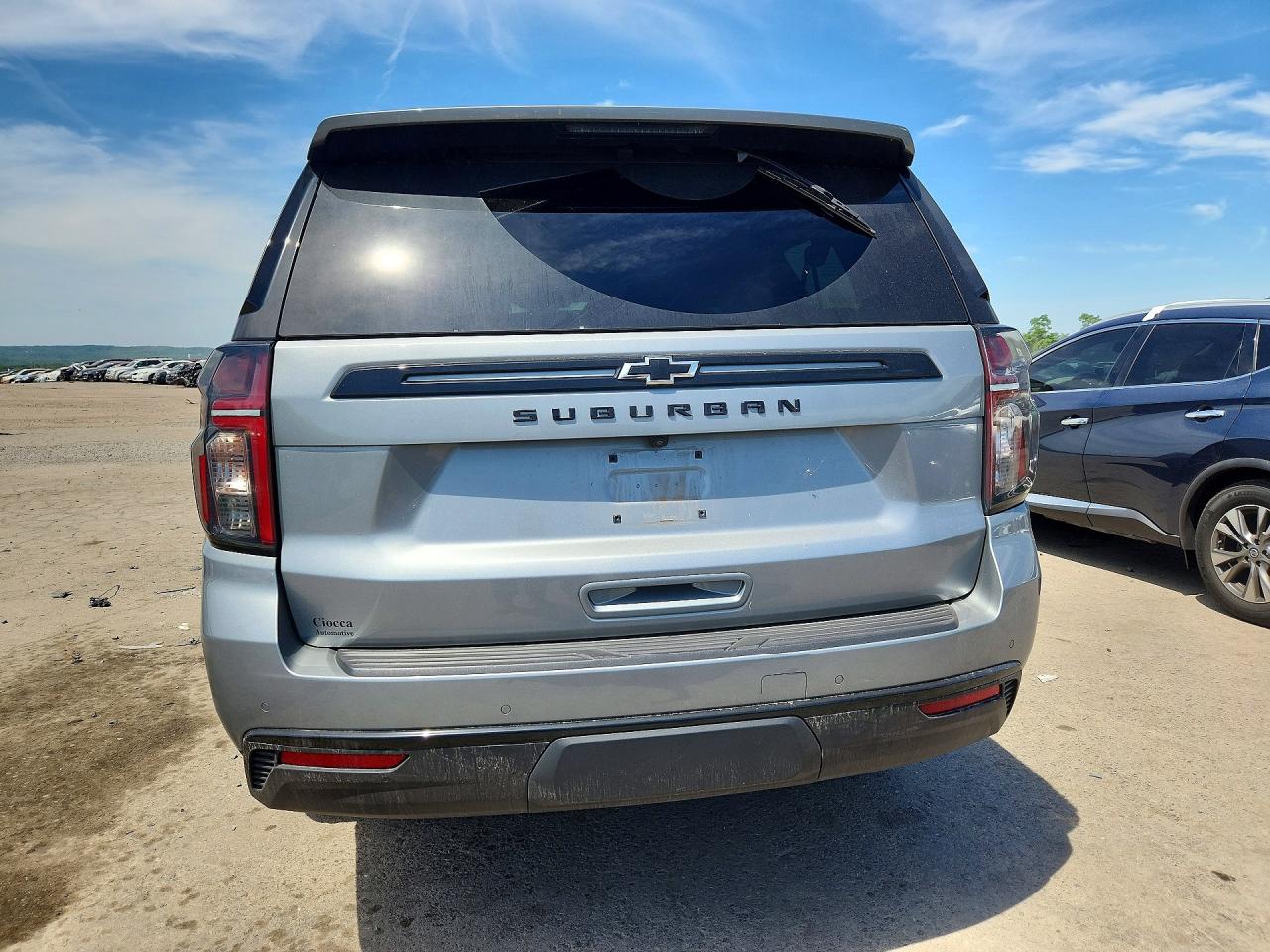 2024 Chevrolet Suburban K1500 Z71 Серый vin: 1GNSKDKD8RR410880