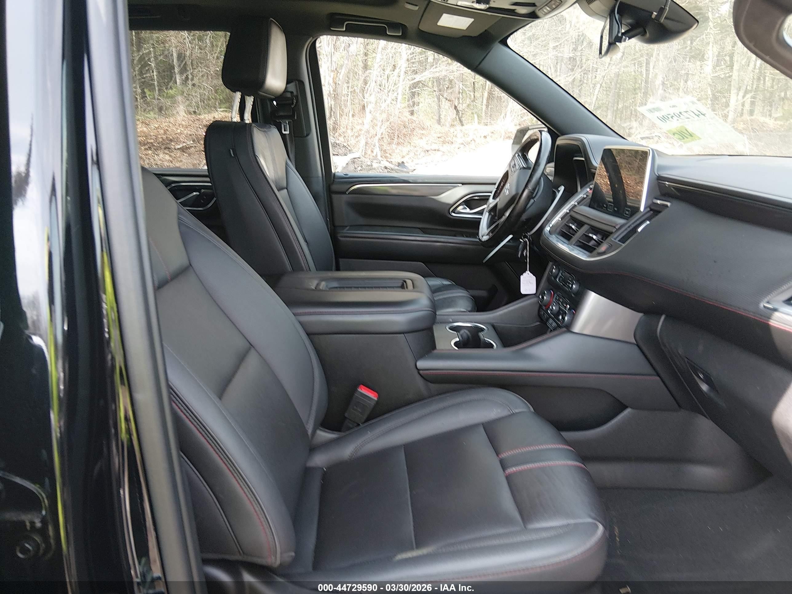 2023 Chevrolet Suburban 4wd Rst Black vin: 1GNSKEKD8PR264029
