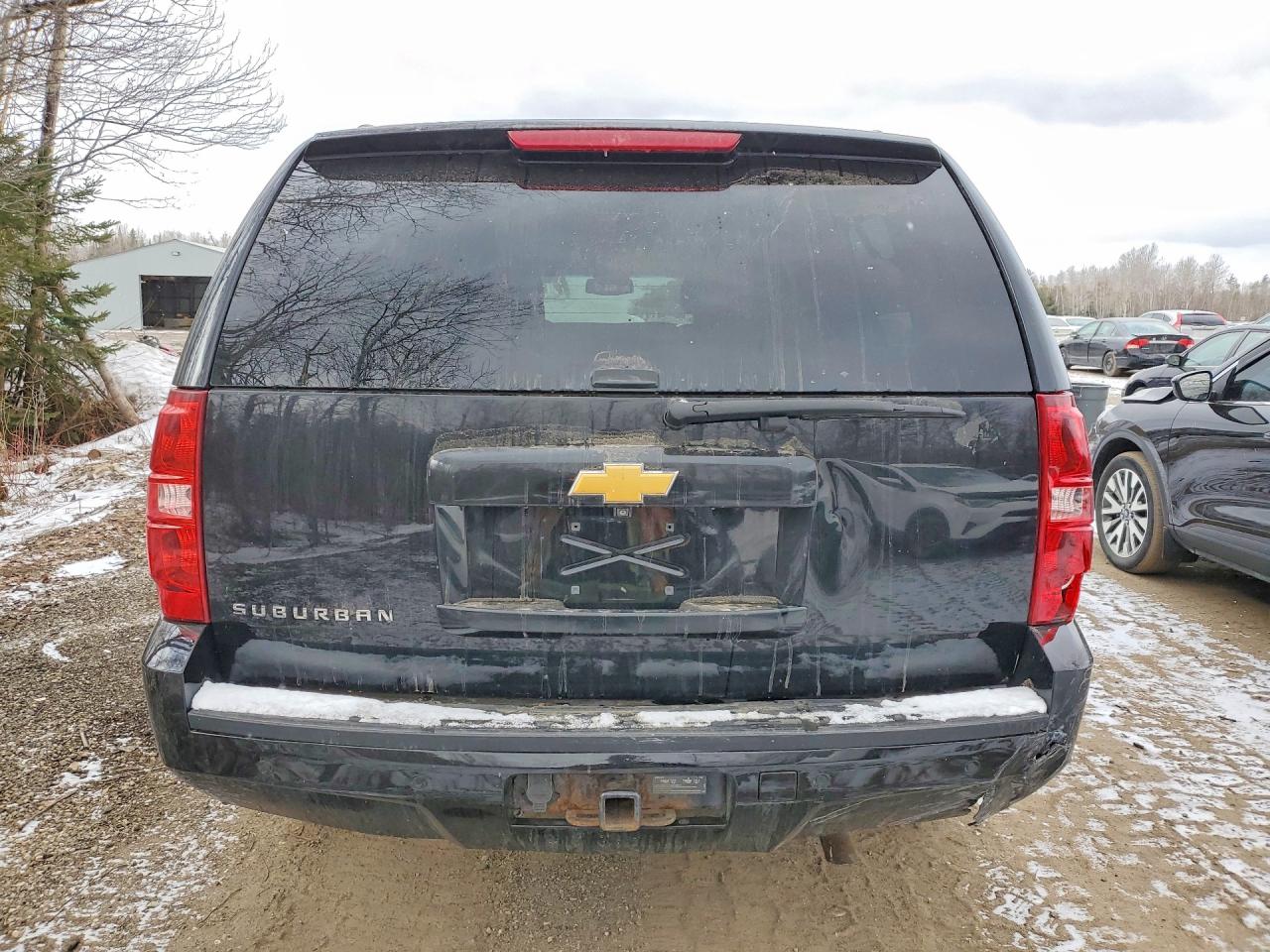 2014 Chevrolet Suburban K1500 Ls Black vin: 1GNSKHE71ER100822