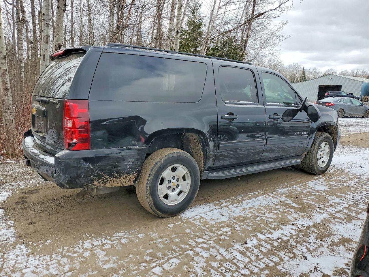 2014 Chevrolet Suburban K1500 Ls Black vin: 1GNSKHE71ER100822