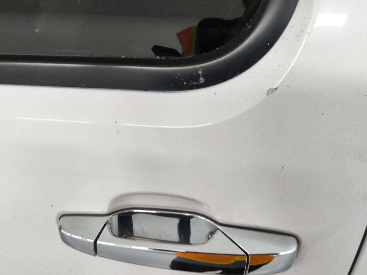 2013 Chevrolet Suburban K1500 Ls White vin: 1GNSKHE72DR110094 Damage: Left Rear Door, Chipped, 3