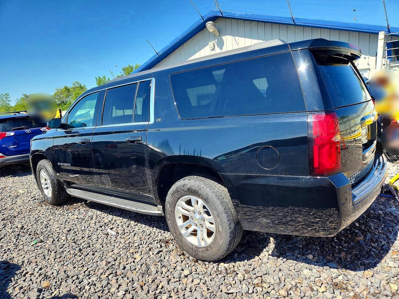 2015 Chevrolet Suburban K1500 Ls Black vin: 1GNSKHEC4FR626182