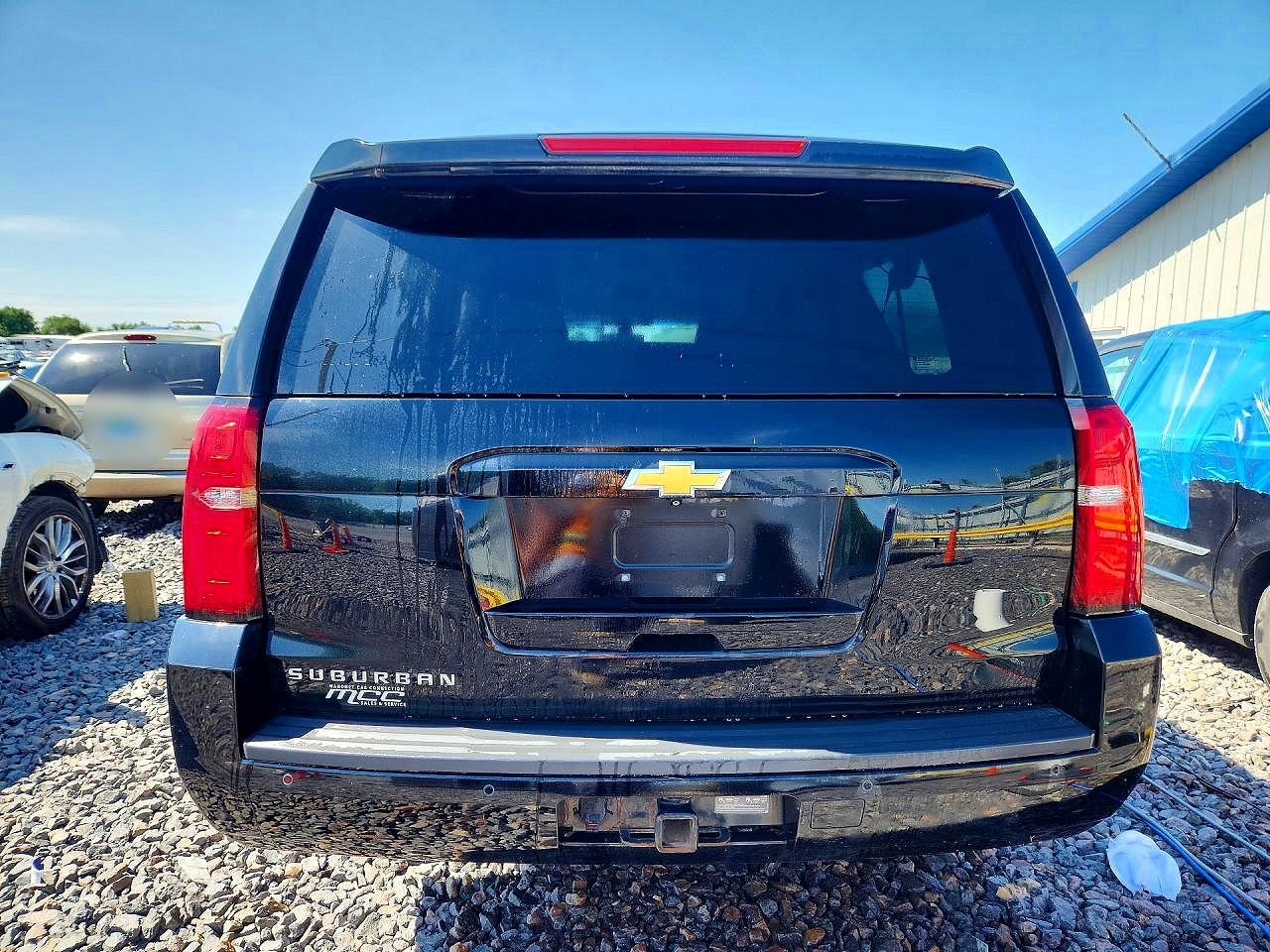 2015 Chevrolet Suburban K1500 Ls Black vin: 1GNSKHEC4FR626182