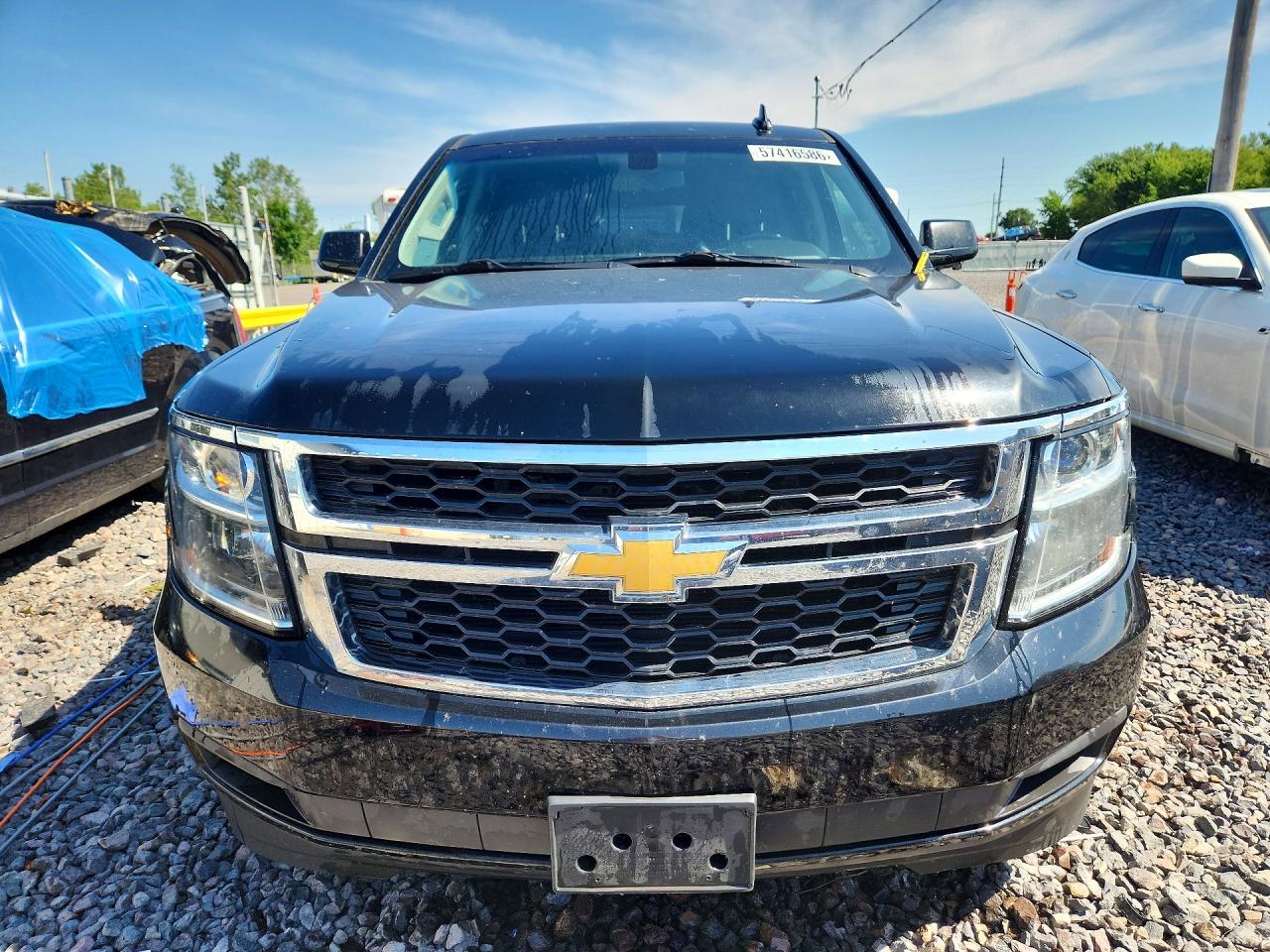 2015 Chevrolet Suburban K1500 Ls Black vin: 1GNSKHEC4FR626182