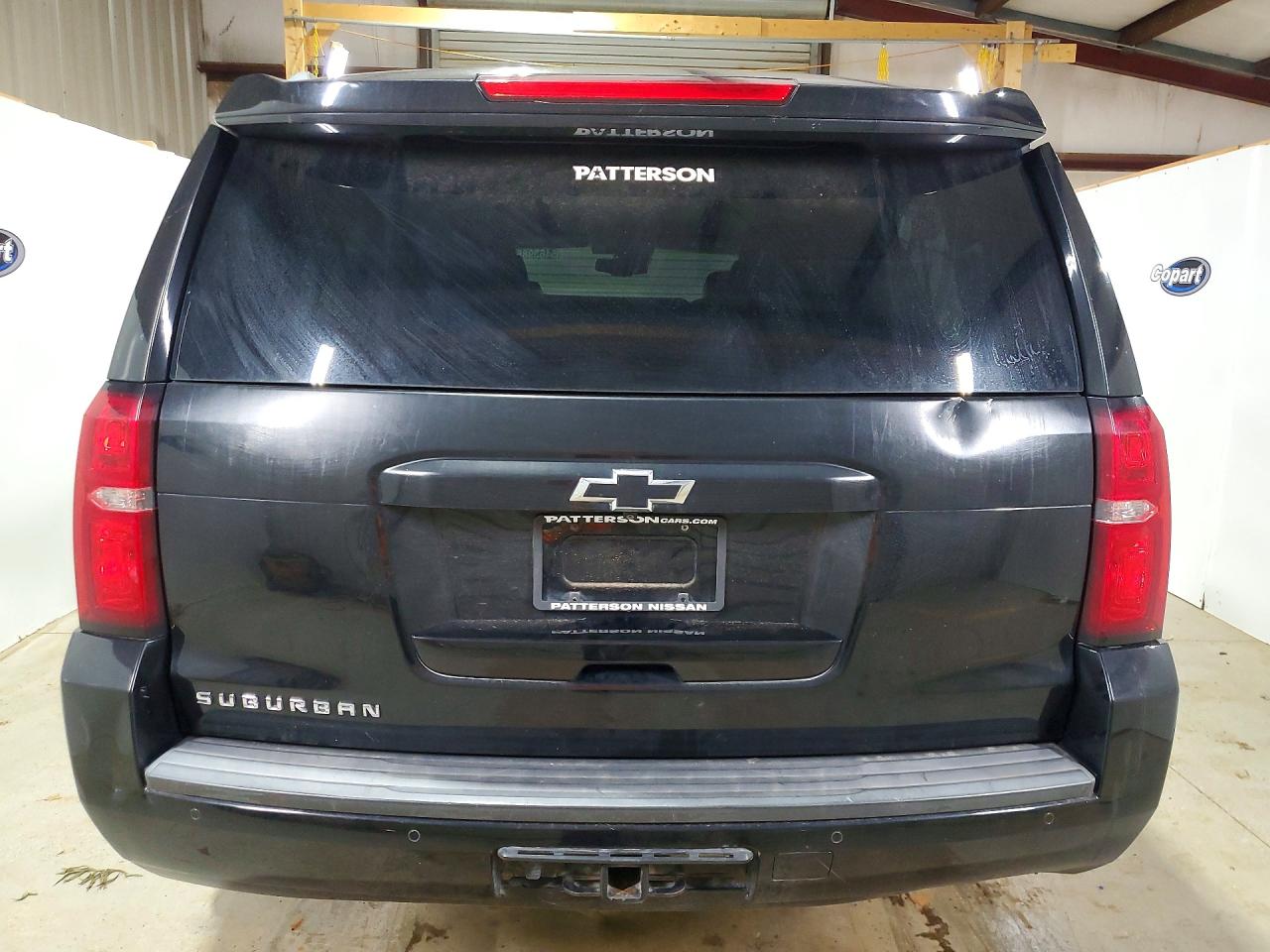 2016 Chevrolet Suburban K1500 Lt Черный vin: 1GNSKHKC2GR307773