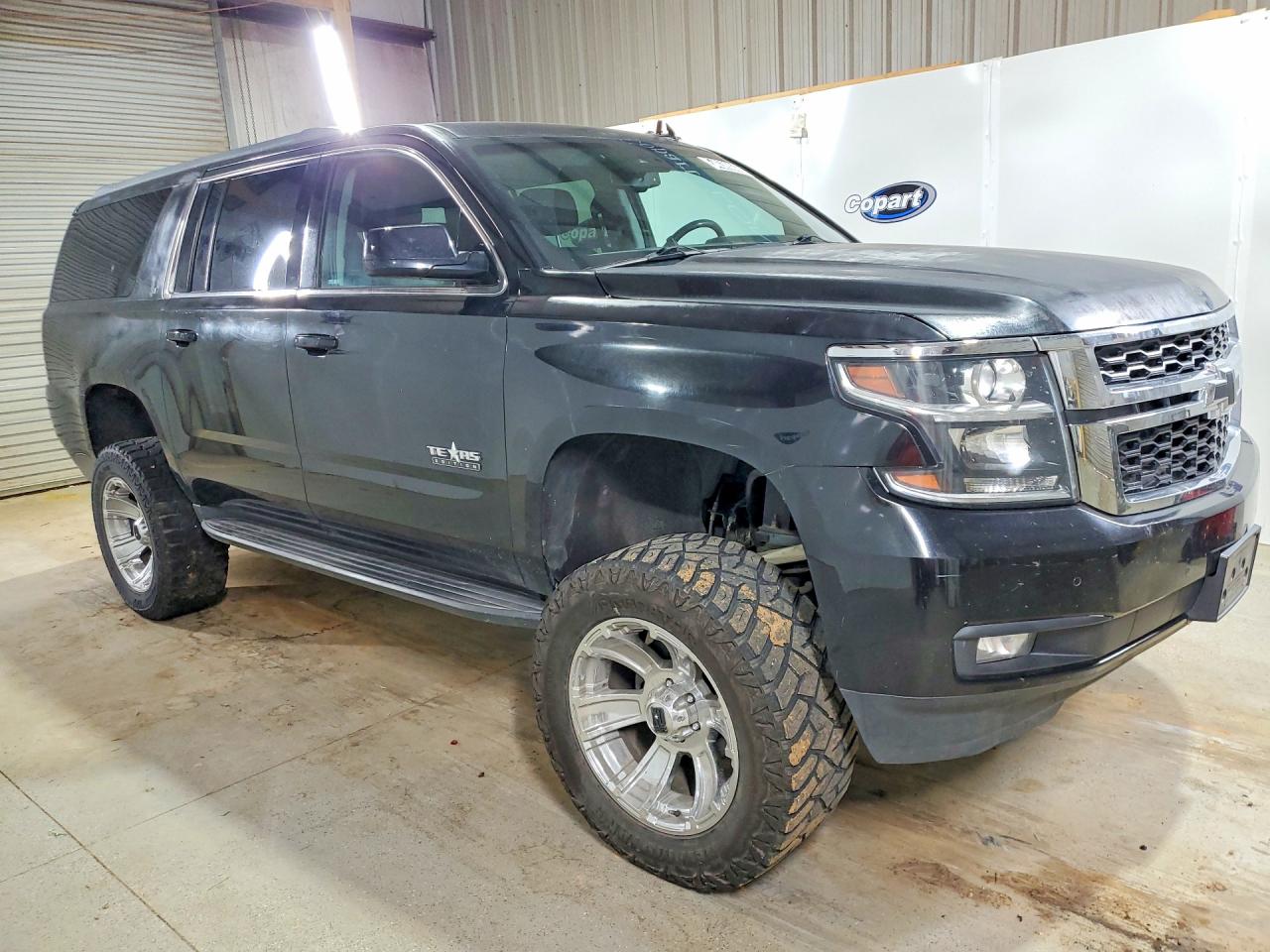 2016 Chevrolet Suburban K1500 Lt Черный vin: 1GNSKHKC2GR307773