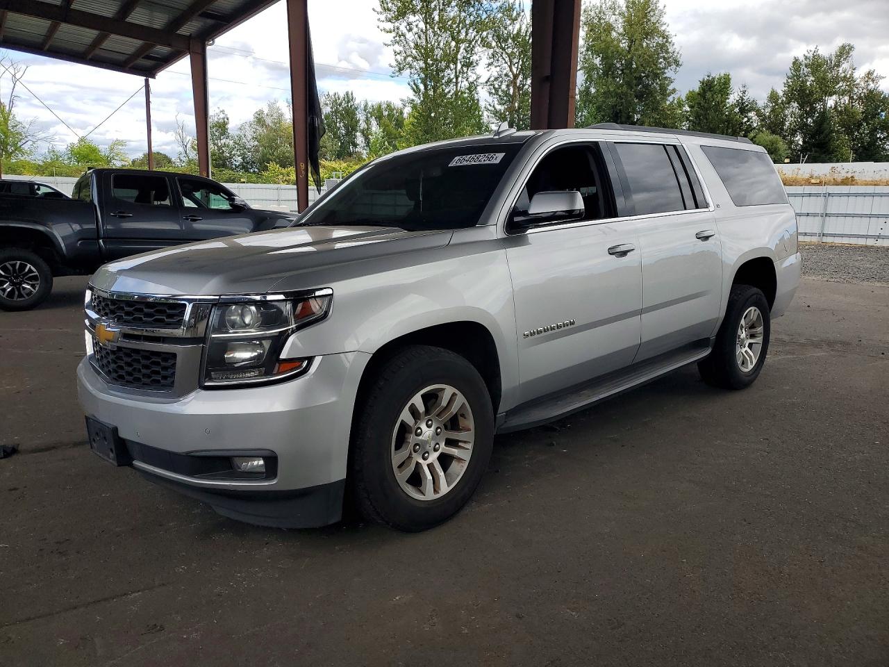 2017 Chevrolet Suburban K1500 Lt Silver vin: 1GNSKHKC2HR325627