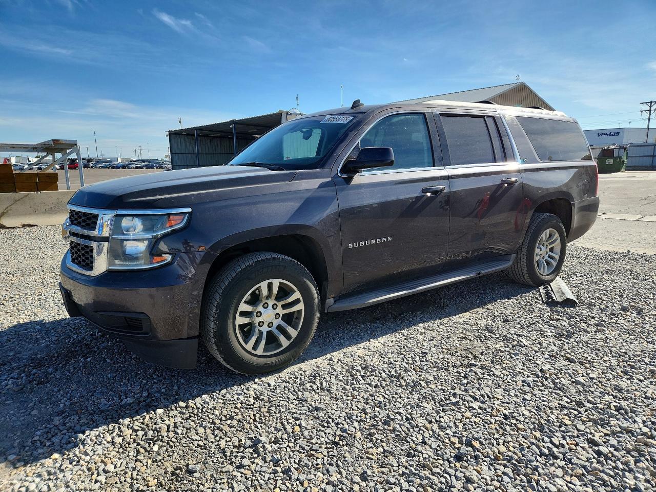 2015 Chevrolet Suburban K1500 Ls Charcoal vin: 1GNSKHKC5FR277246