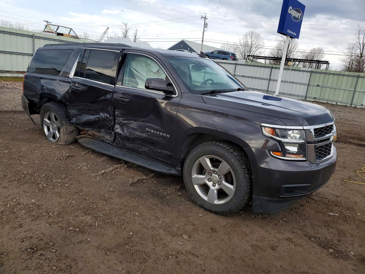2017 Chevrolet Suburban K1500 Lt Charcoal vin: 1GNSKHKC7HR388111