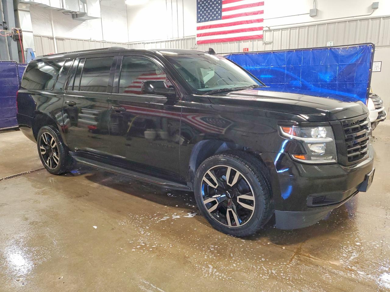 2018 Chevrolet Suburban K1500 Lt Black vin: 1GNSKHKC9JR244534