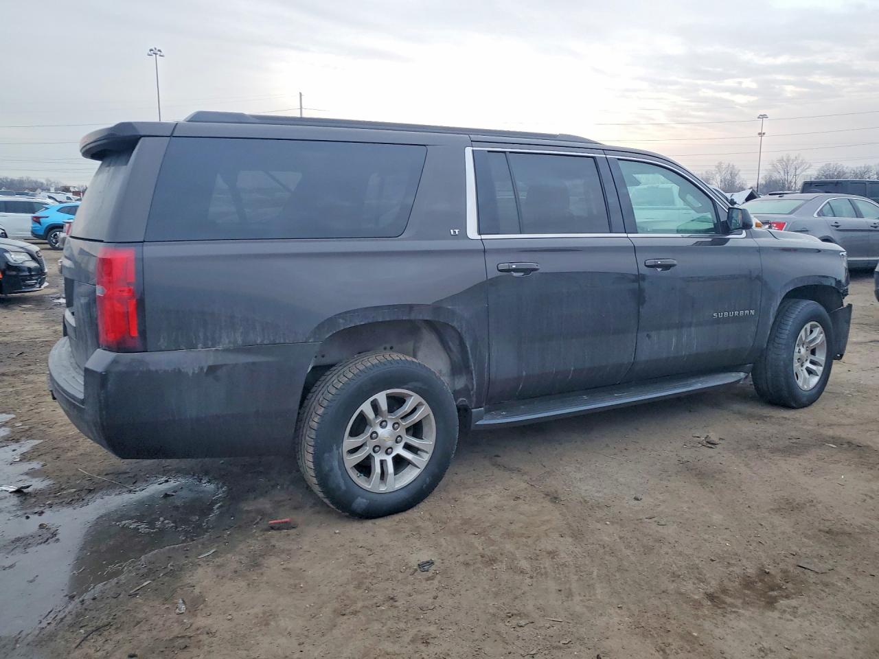 2018 Chevrolet Suburban K1500 Lt Black vin: 1GNSKHKCXJR135628