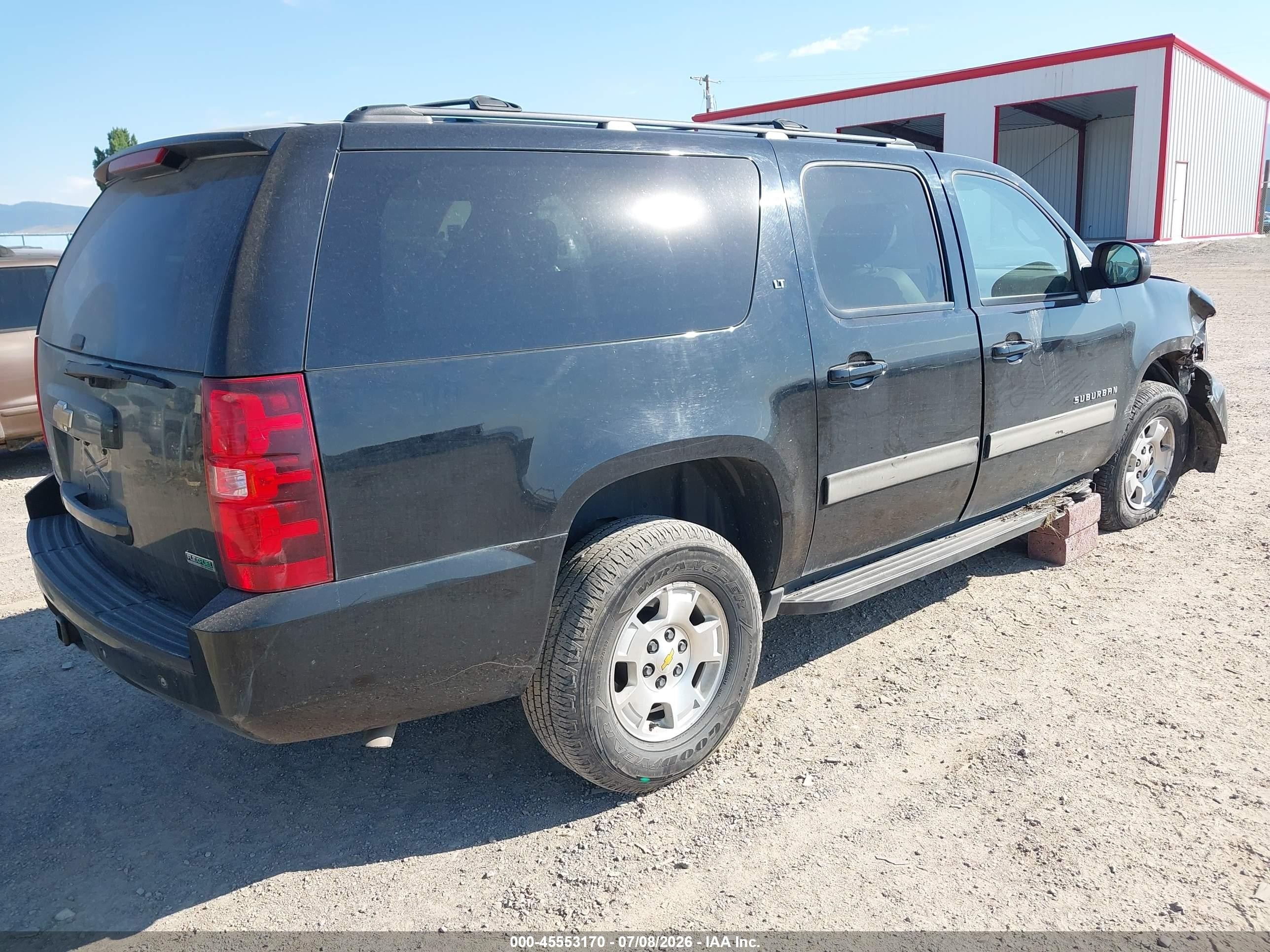 2011 Chevrolet Suburban Lt Black vin: 1GNSKJE34BR362575