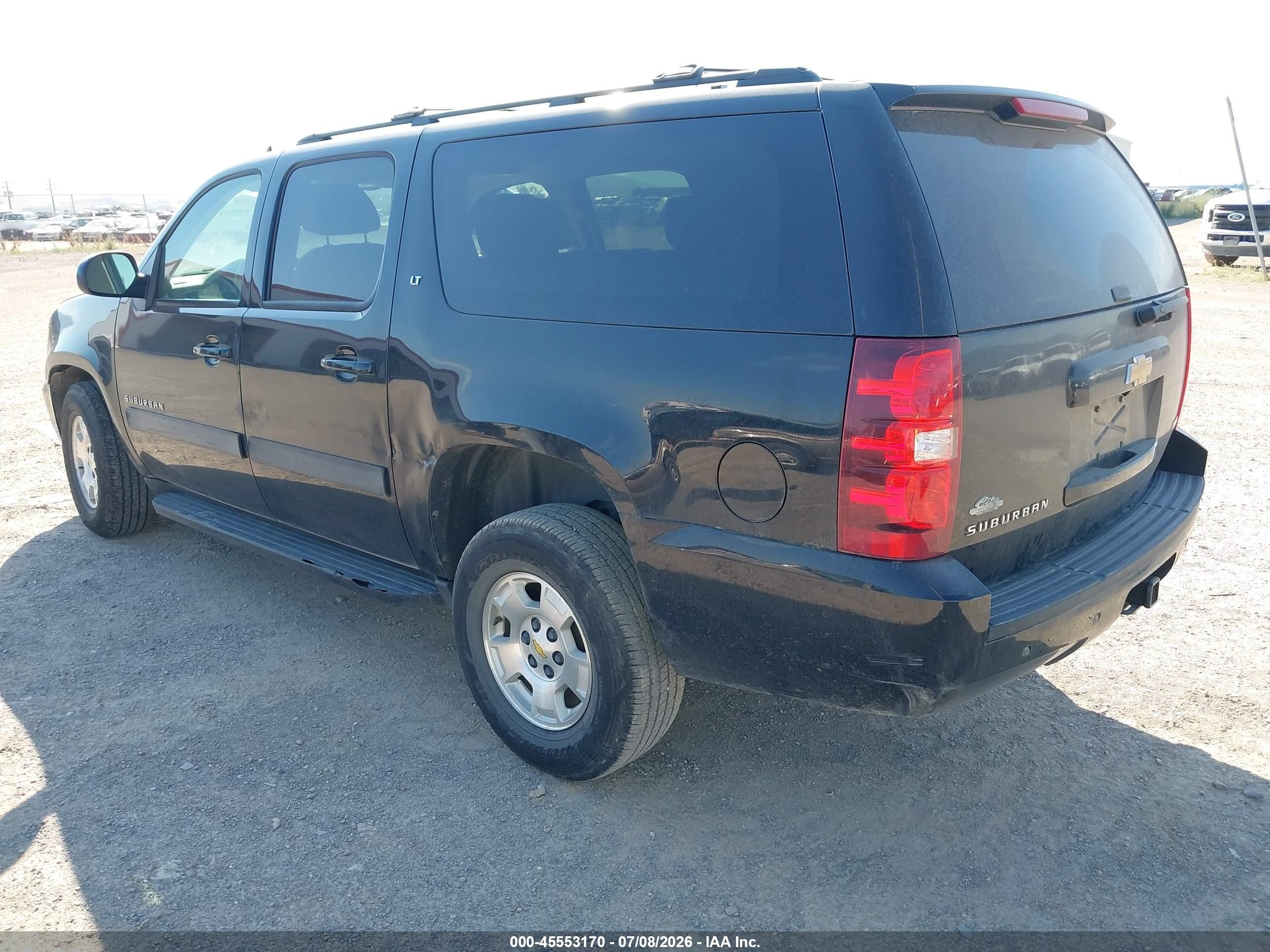 2011 Chevrolet Suburban Lt Black vin: 1GNSKJE34BR362575