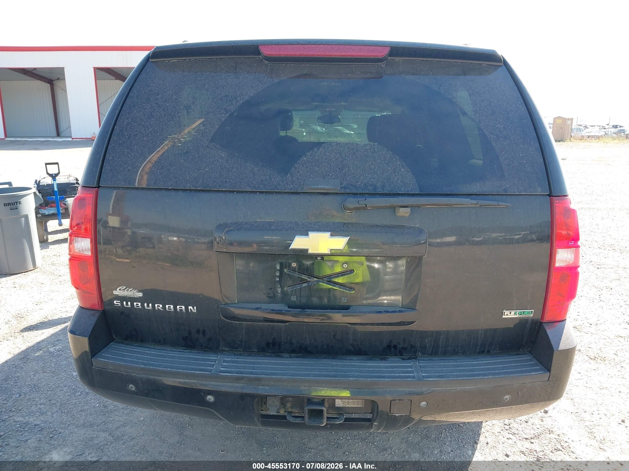 2011 Chevrolet Suburban Lt Black vin: 1GNSKJE34BR362575