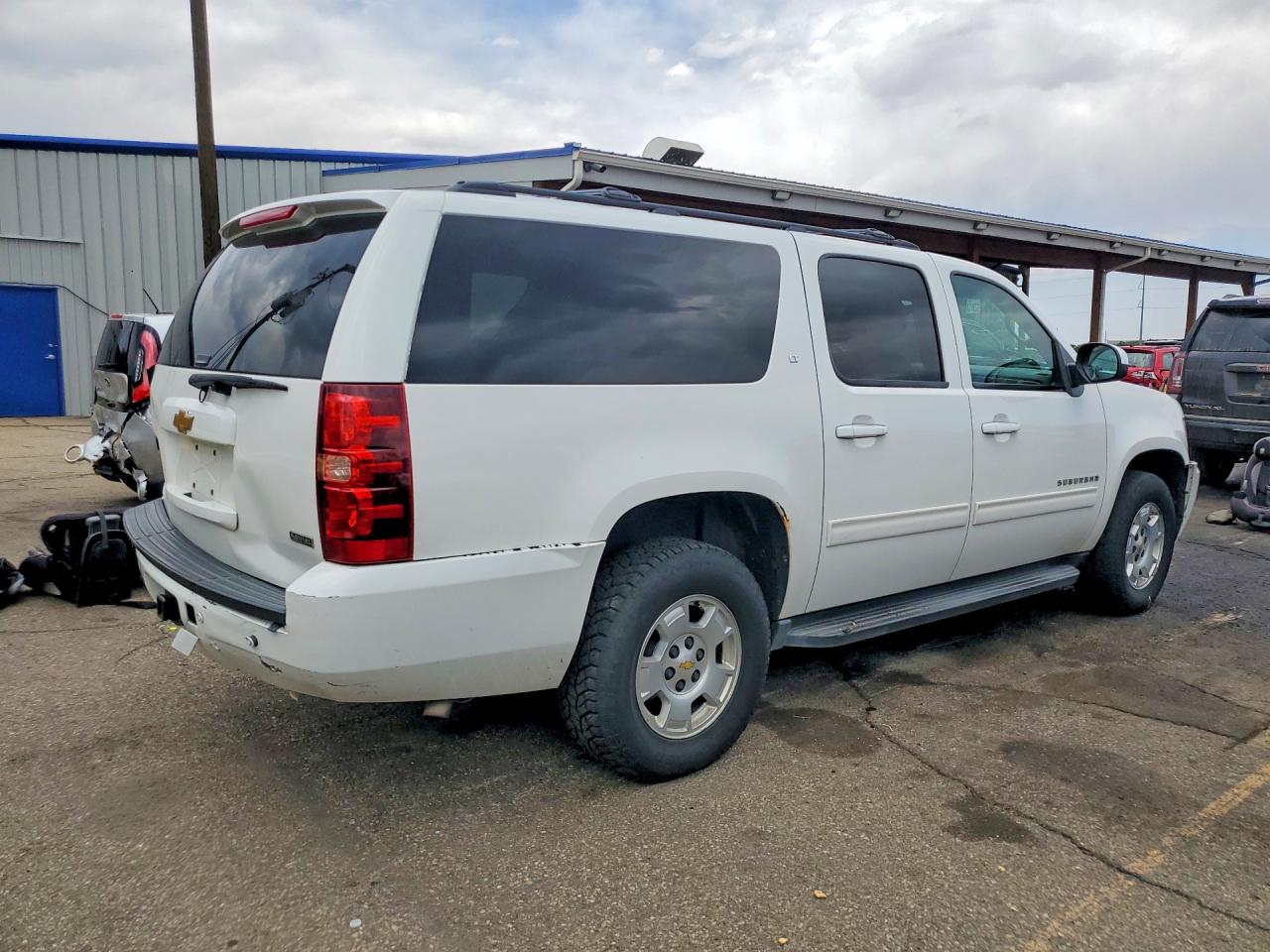 2012 Chevrolet Suburban K1500 Lt White vin: 1GNSKJE70CR153046
