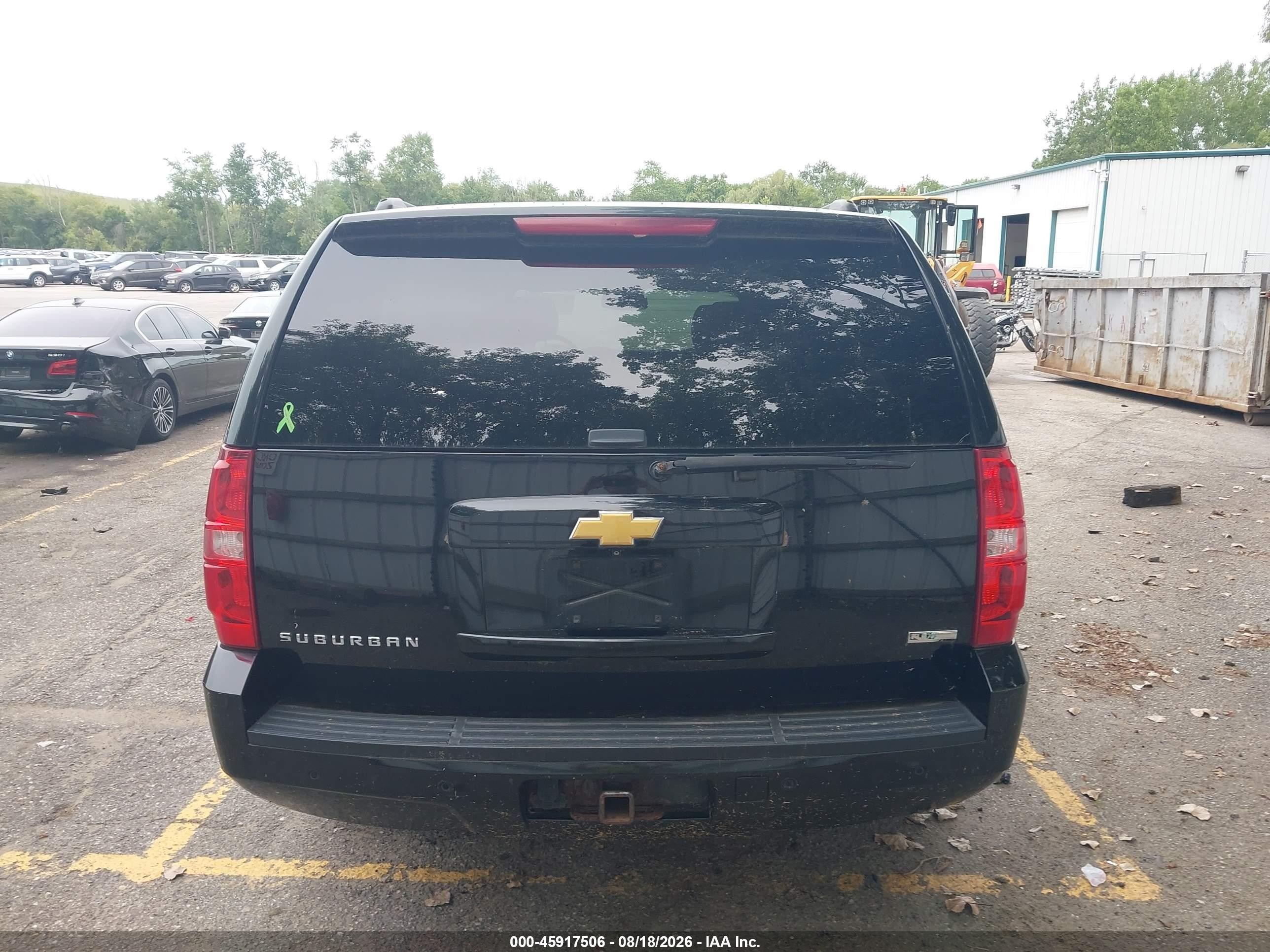 2012 Chevrolet Suburban Lt Black vin: 1GNSKJE70CR314740