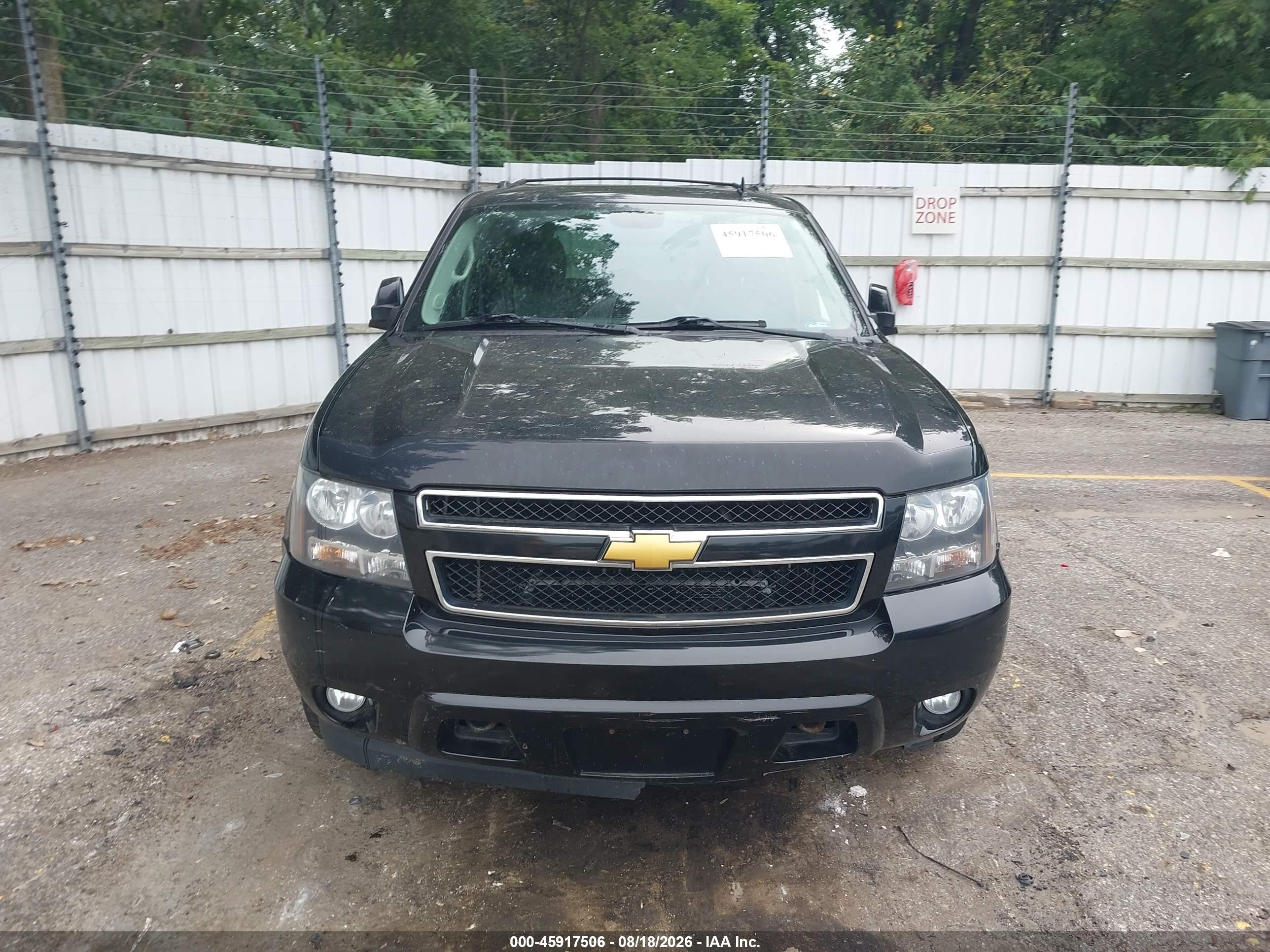 2012 Chevrolet Suburban Lt Black vin: 1GNSKJE70CR314740