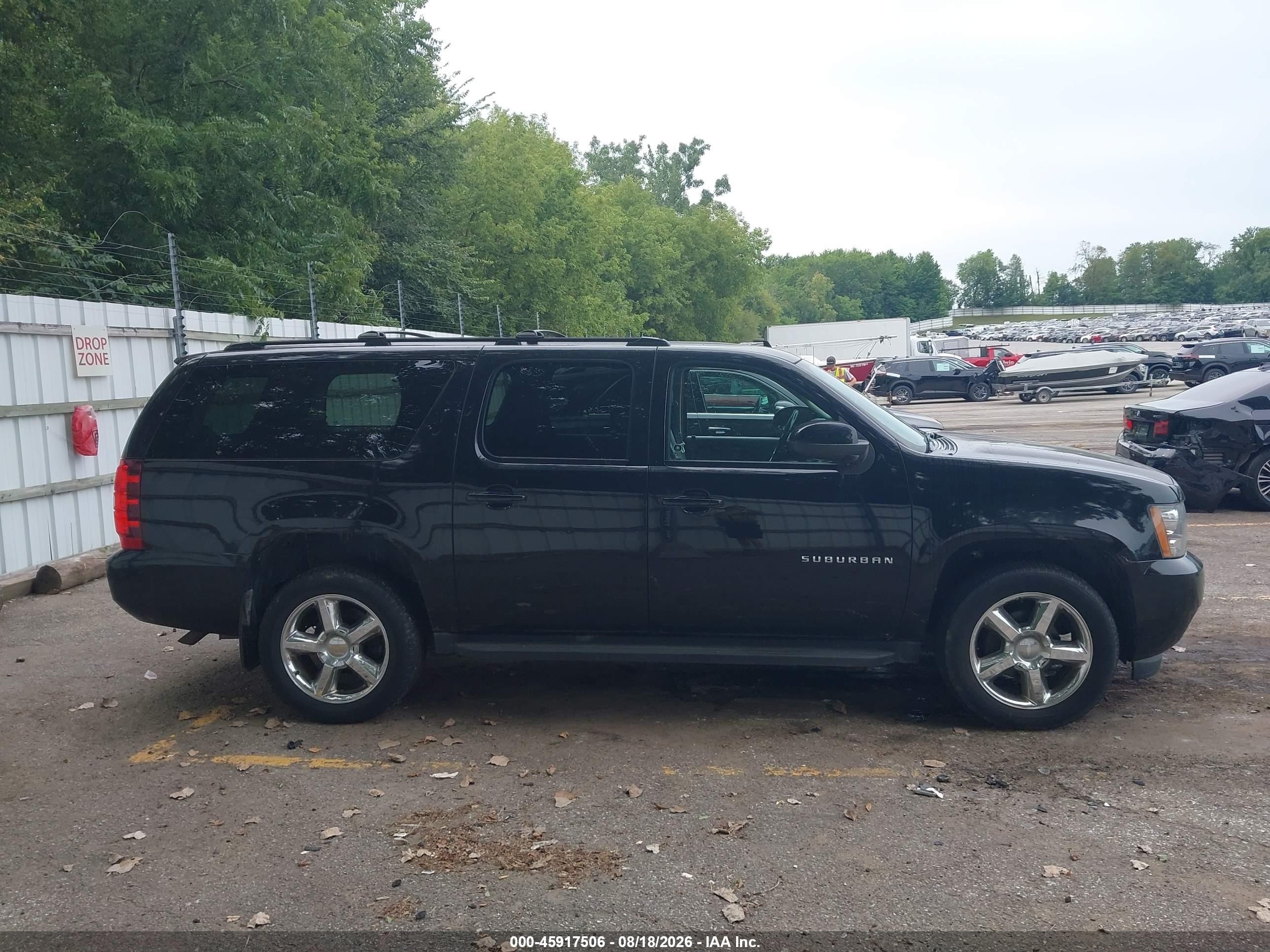 2012 Chevrolet Suburban Lt Black vin: 1GNSKJE70CR314740