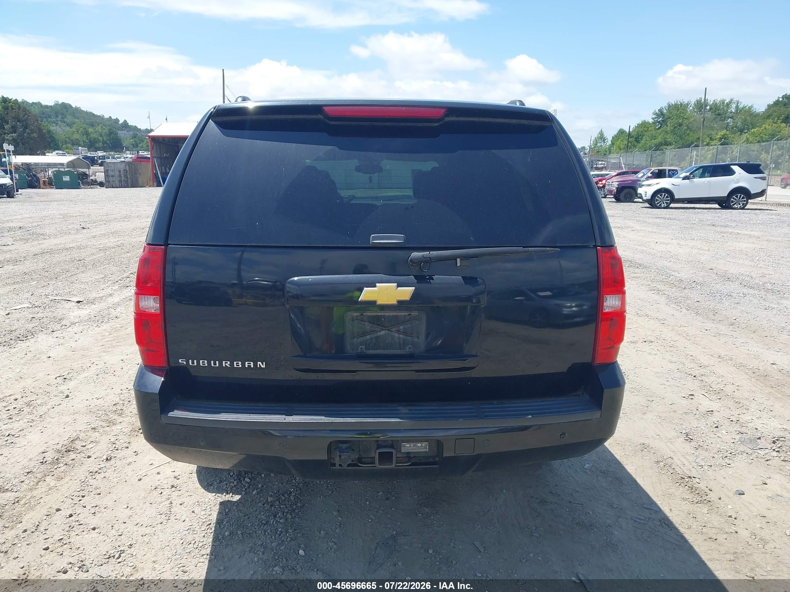 2013 Chevrolet Suburban Lt Black vin: 1GNSKJE71DR309516