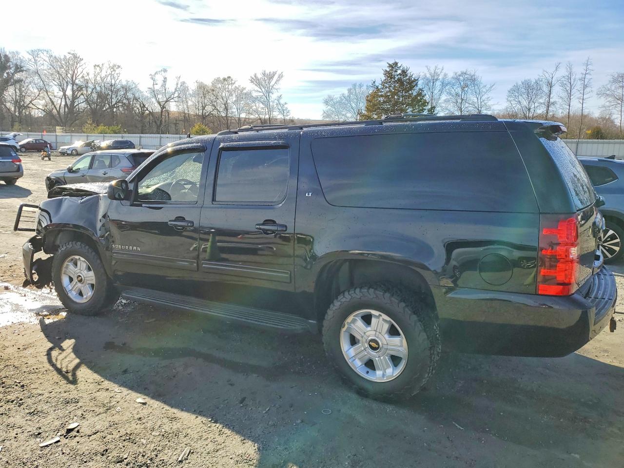 2013 Chevrolet Suburban K1500 Lt Black vin: 1GNSKJE72DR205455