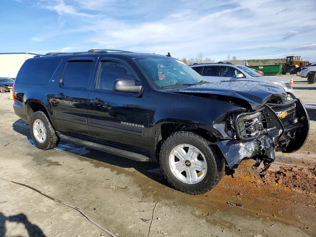 2013 Chevrolet Suburban K1500 Lt Black vin: 1GNSKJE72DR205455