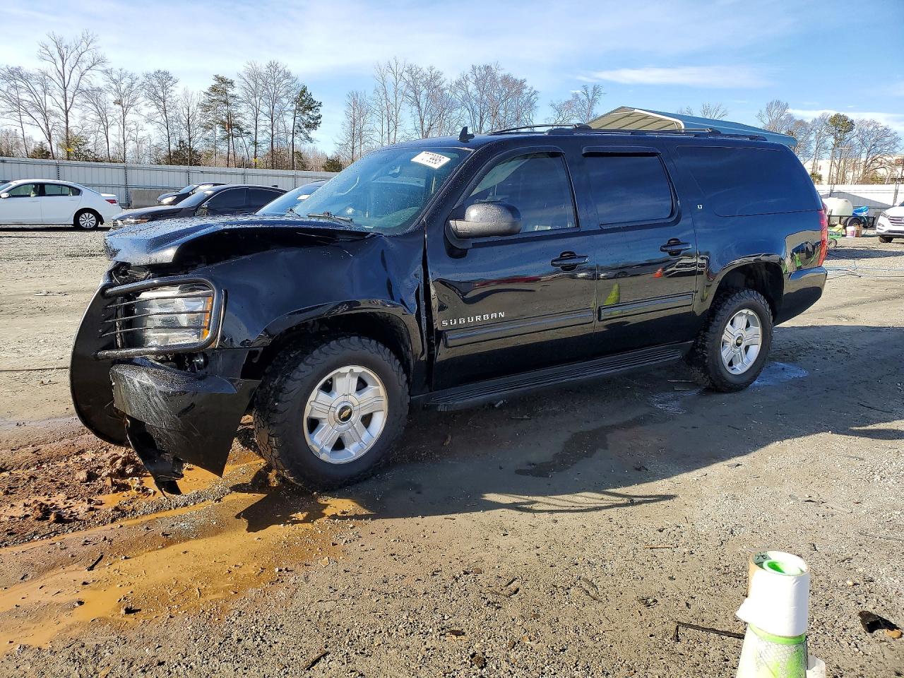 2013 Chevrolet Suburban K1500 Lt Black vin: 1GNSKJE72DR205455
