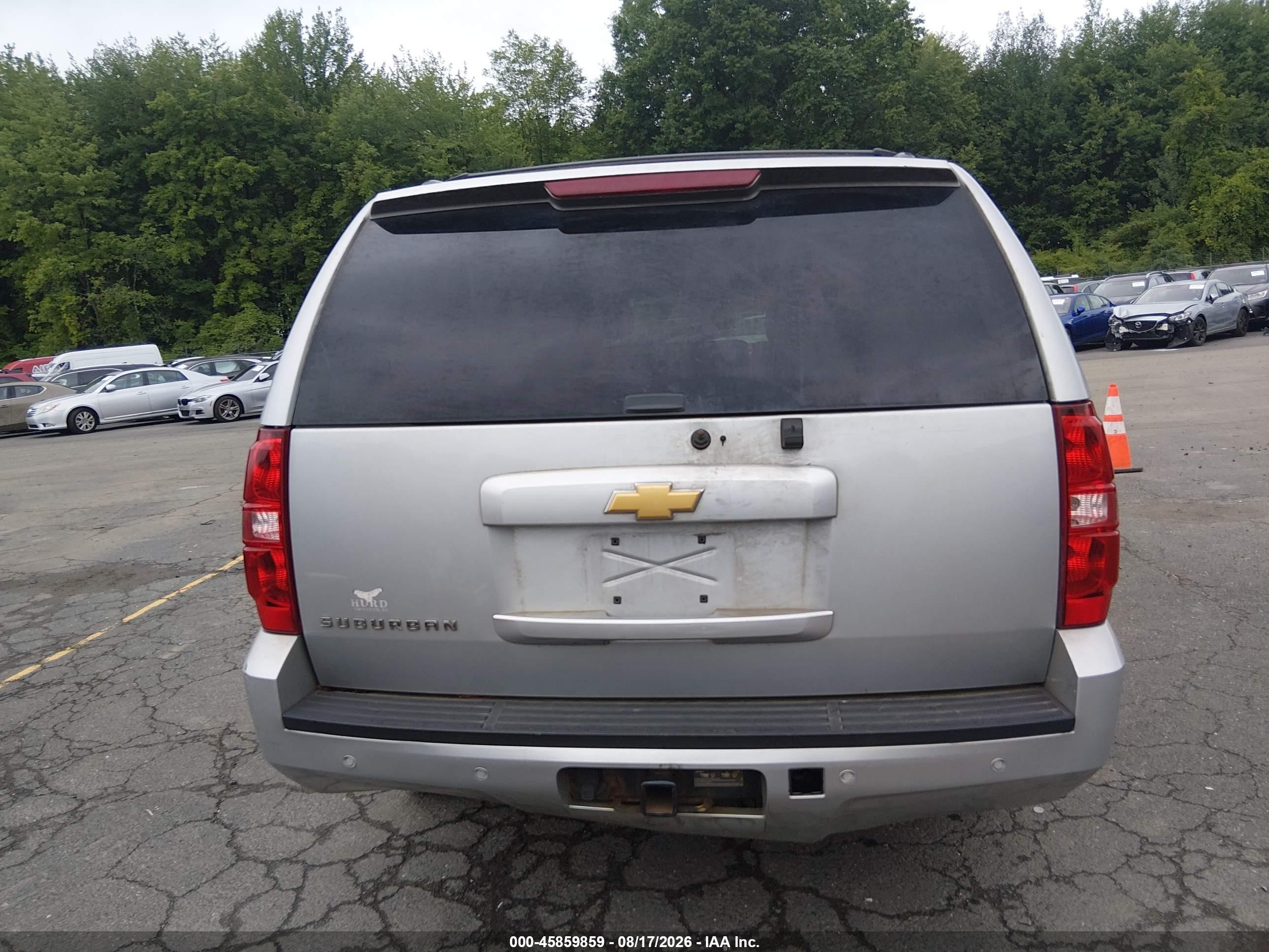 2013 Chevrolet Suburban Lt Silver vin: 1GNSKJE72DR225334