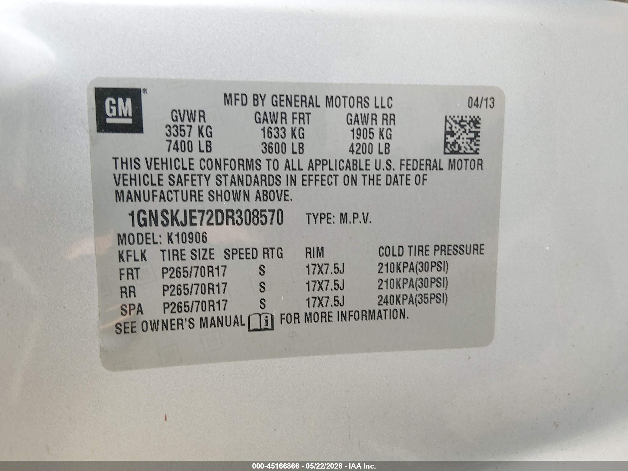 2013 Chevrolet Suburban 1500 Lt Silver vin: 1GNSKJE72DR308570