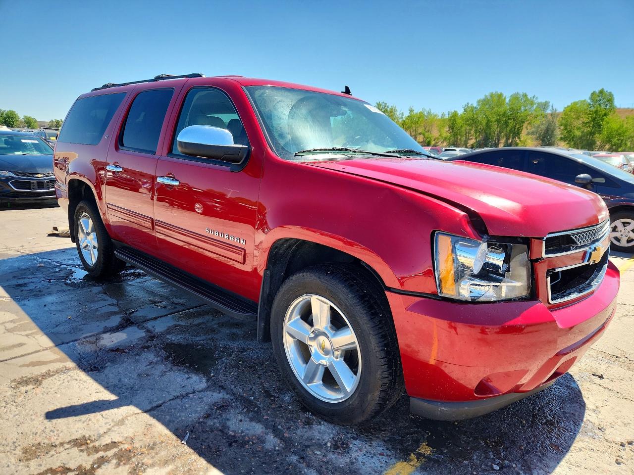 2012 Chevrolet Suburban K1500 Lt Красный vin: 1GNSKJE73CR163036