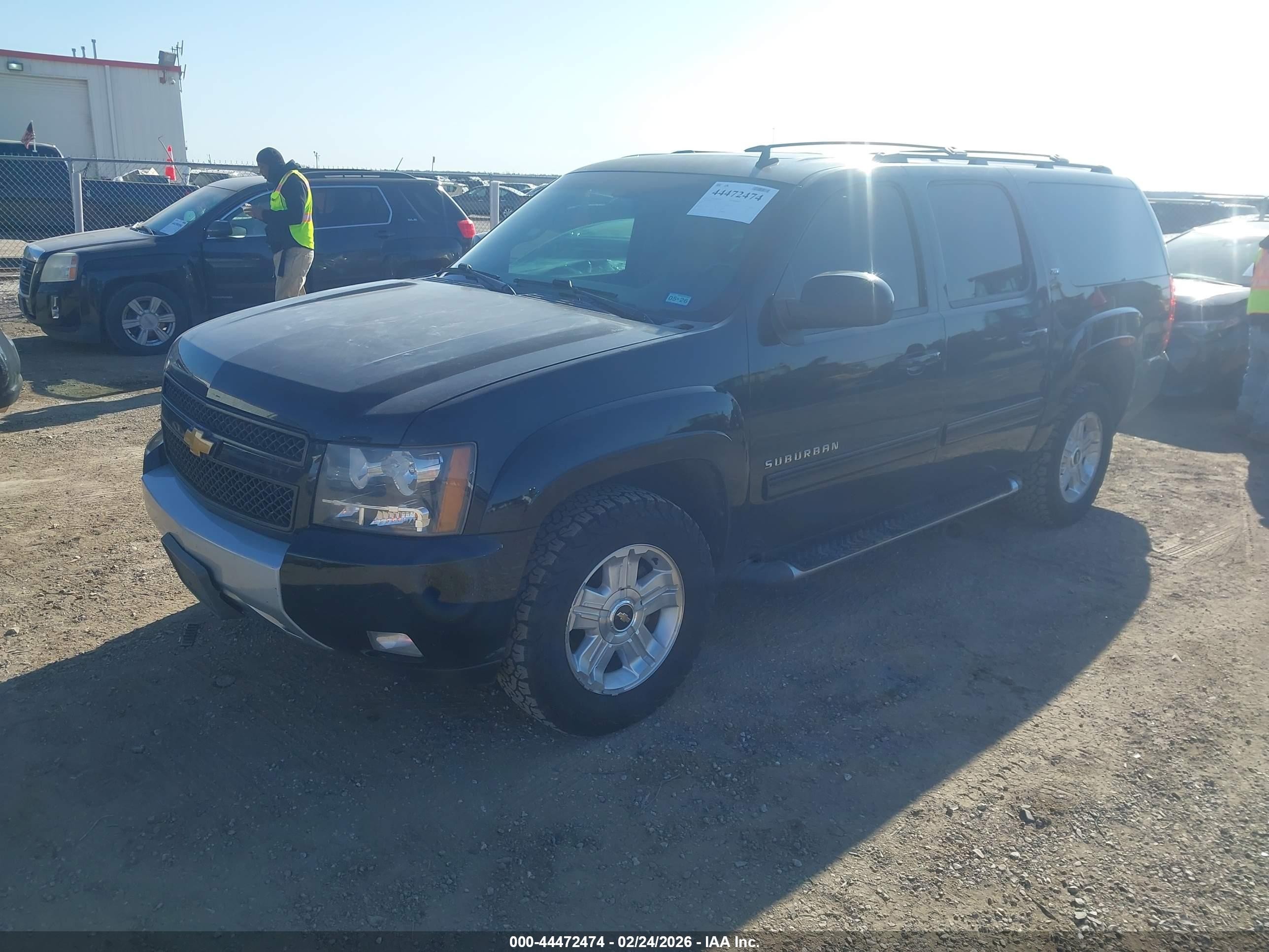 2013 Chevrolet Suburban 1500 Lt Black vin: 1GNSKJE73DR198144