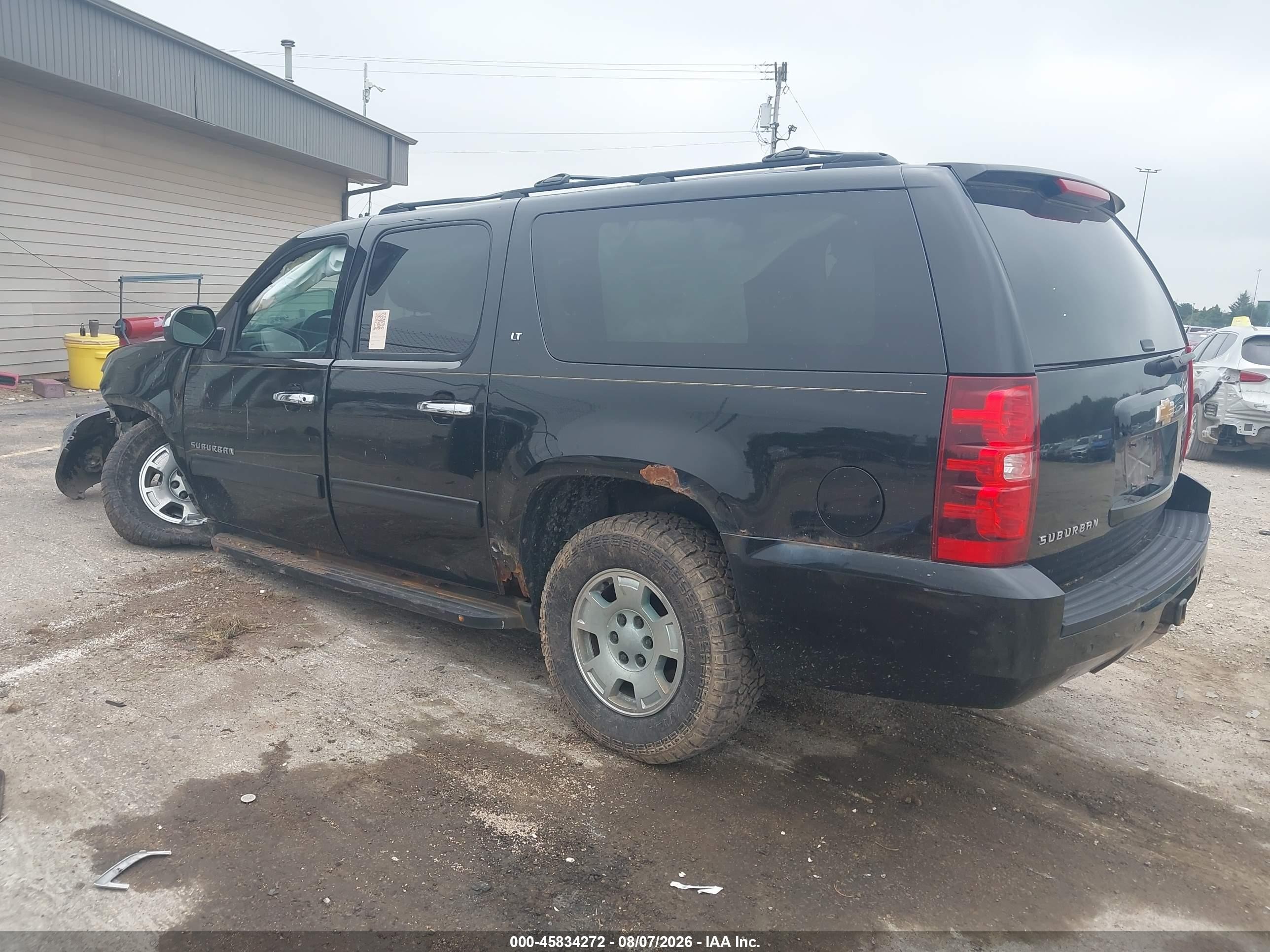2012 Chevrolet Suburban Lt Black vin: 1GNSKJE74CR178872
