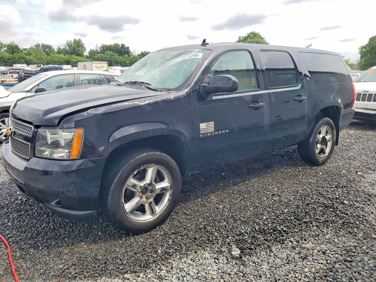 2013 Chevrolet Suburban K1500 Lt Black vin: 1GNSKJE75DR309373