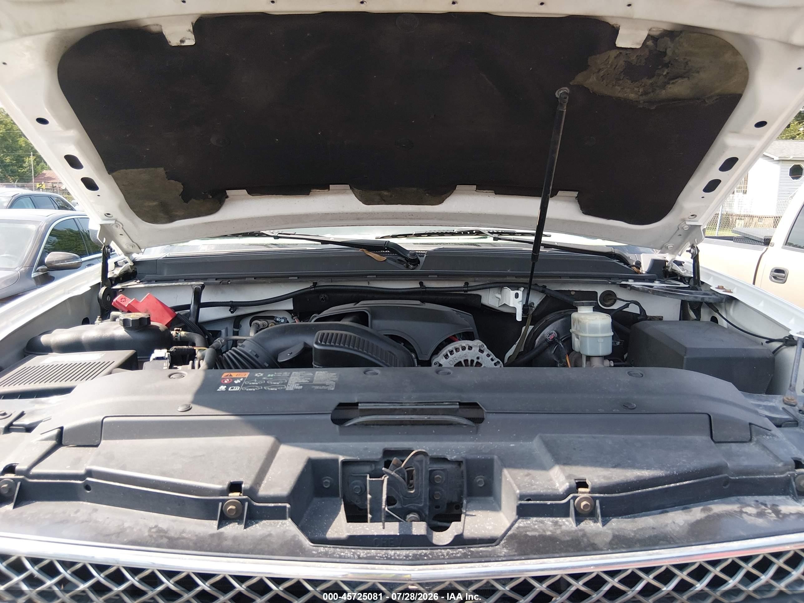 2014 Chevrolet Suburban Lt White vin: 1GNSKJE76ER153779