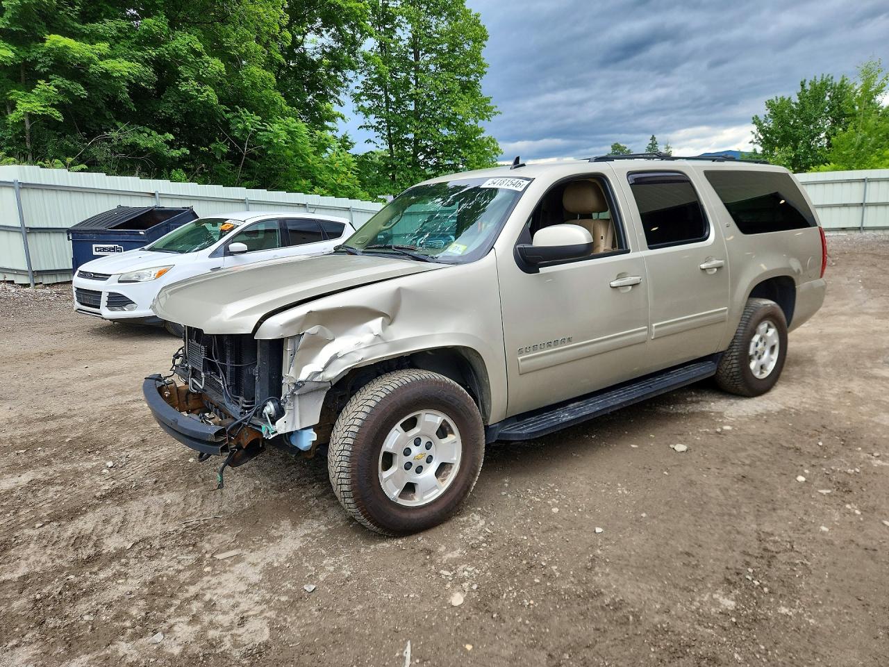 2013 Chevrolet Suburban K1500 Lt Beige vin: 1GNSKJE77DR345212