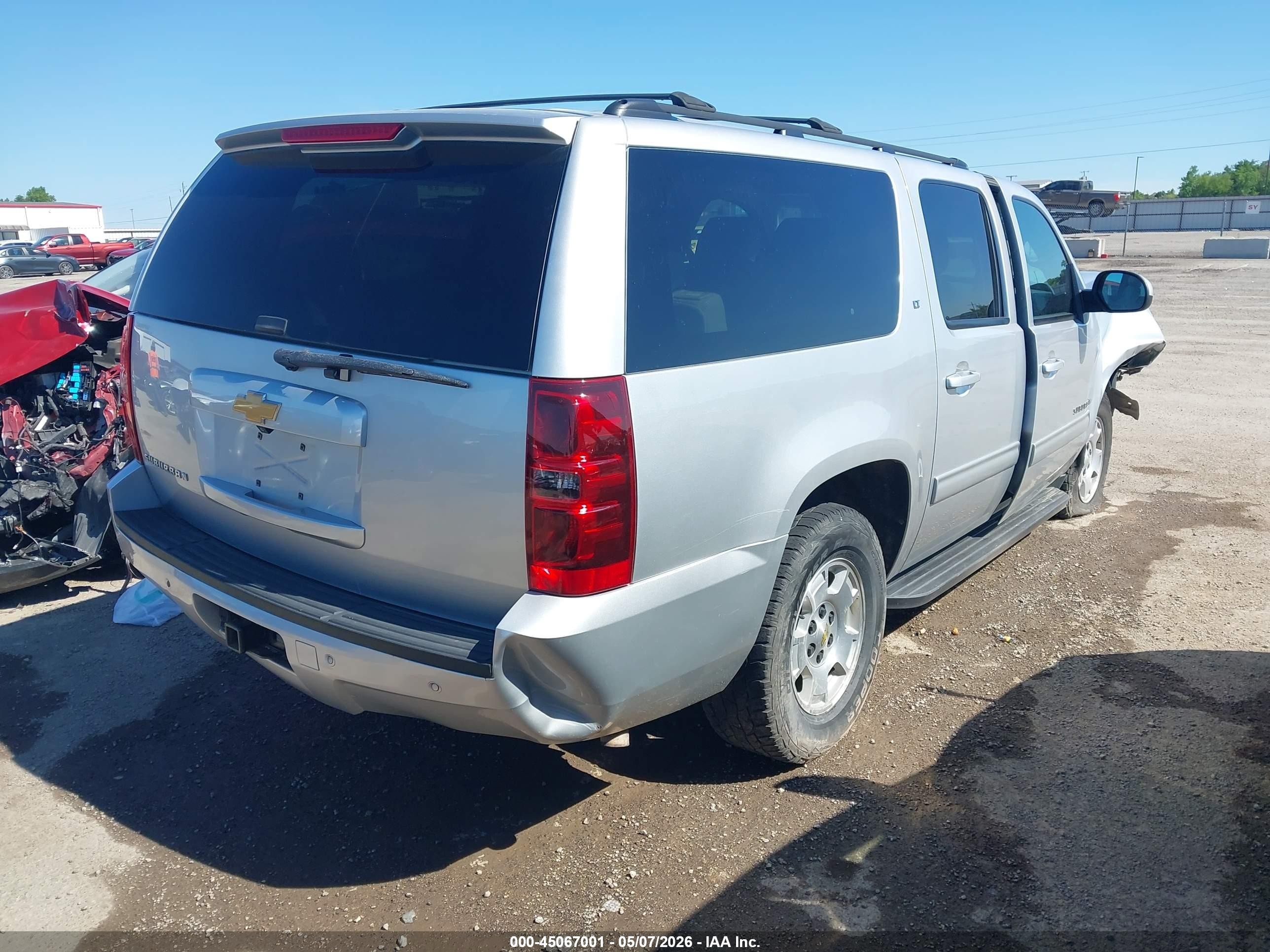 2014 Chevrolet Suburban 1500 Lt Gray vin: 1GNSKJE77ER227436