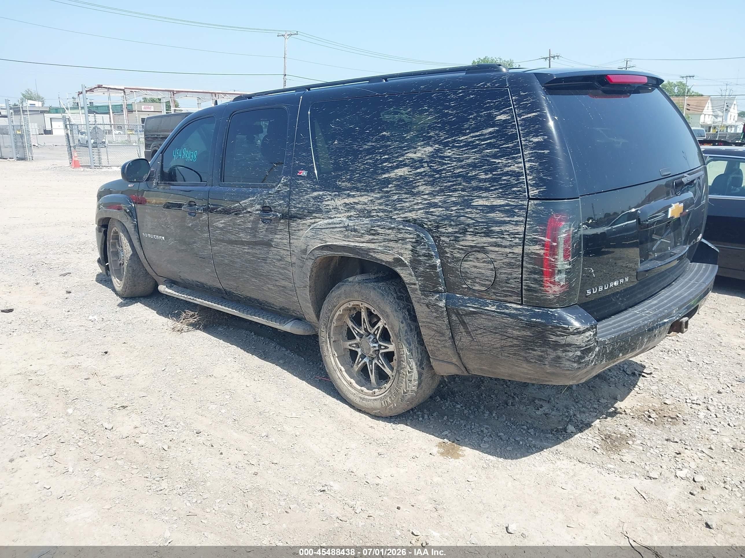 2012 Chevrolet Suburban Lt Black vin: 1GNSKJE78CR252276