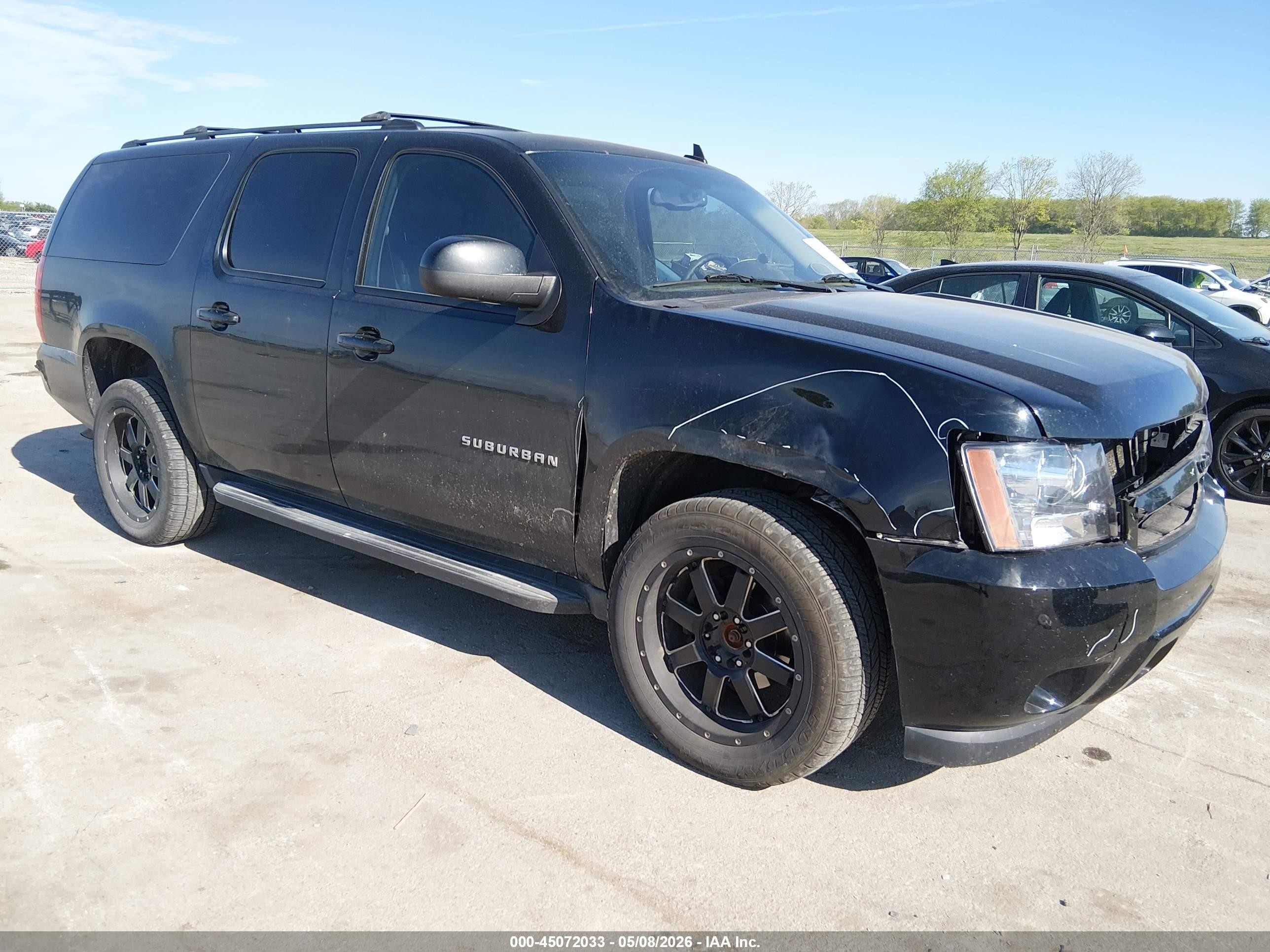 2013 Chevrolet Suburban 1500 Lt Black vin: 1GNSKJE78DR230120