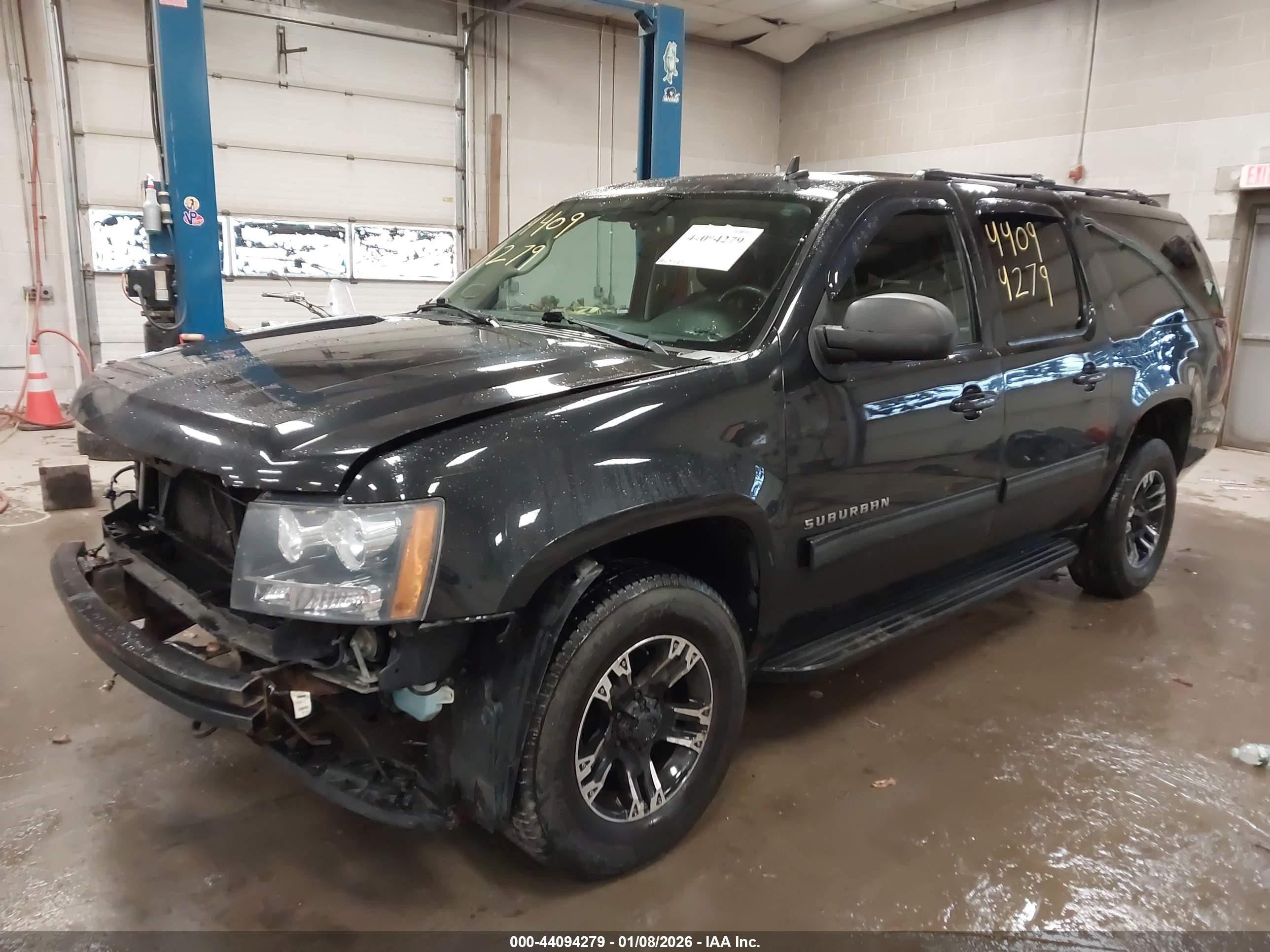 2013 Chevrolet Suburban 1500 Lt Black vin: 1GNSKJE79DR189903