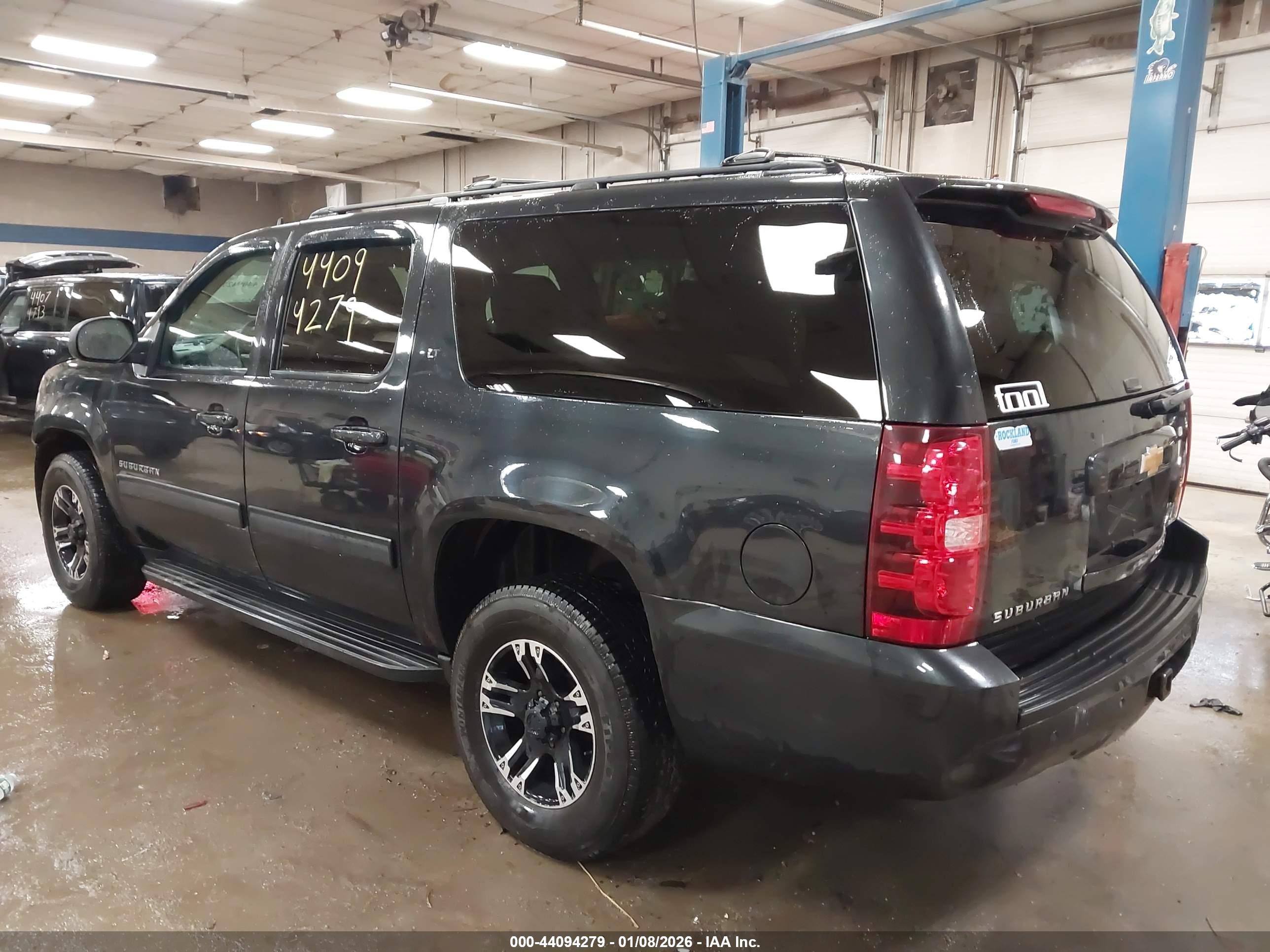 2013 Chevrolet Suburban 1500 Lt Black vin: 1GNSKJE79DR189903