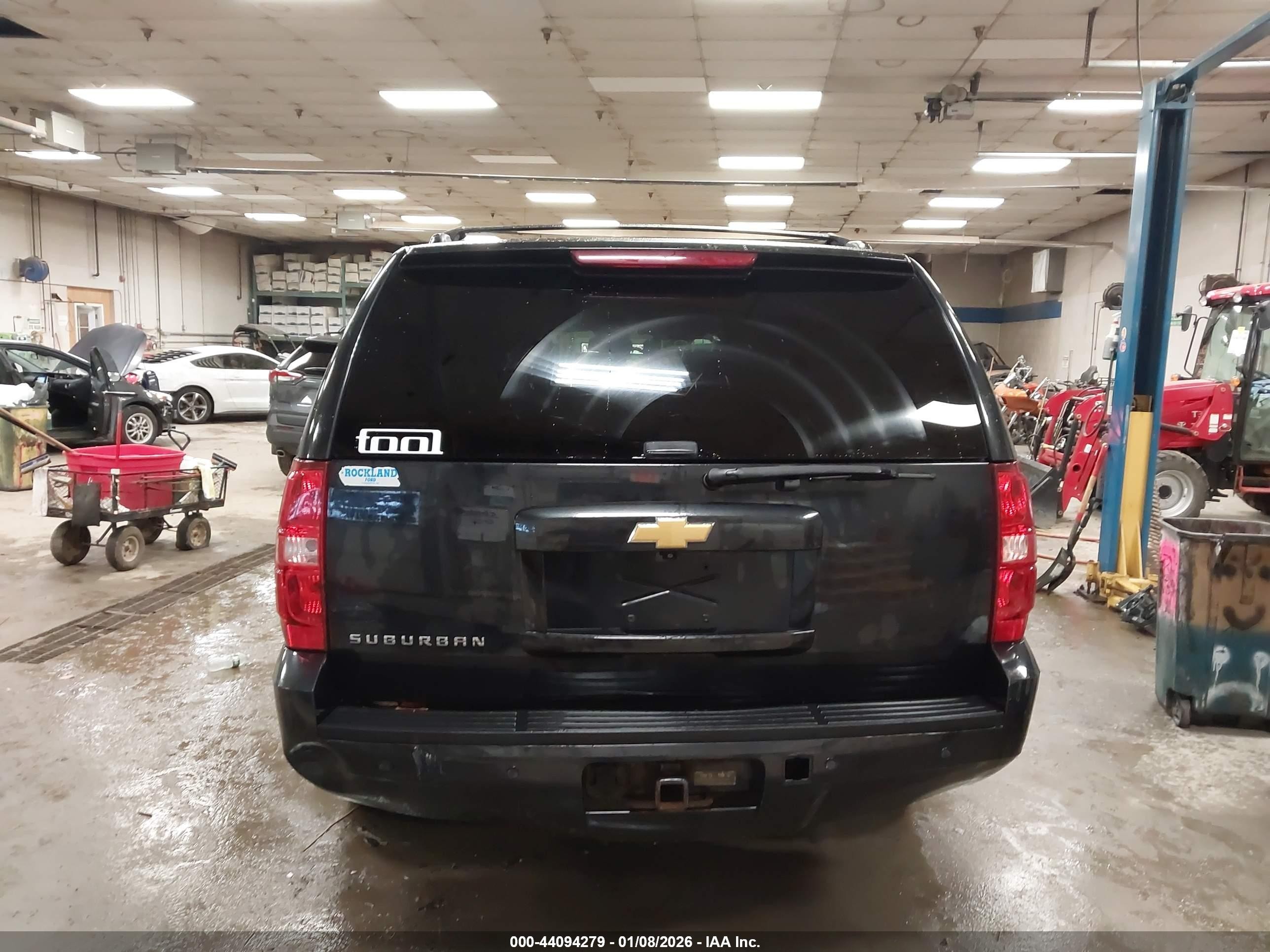 2013 Chevrolet Suburban 1500 Lt Black vin: 1GNSKJE79DR189903