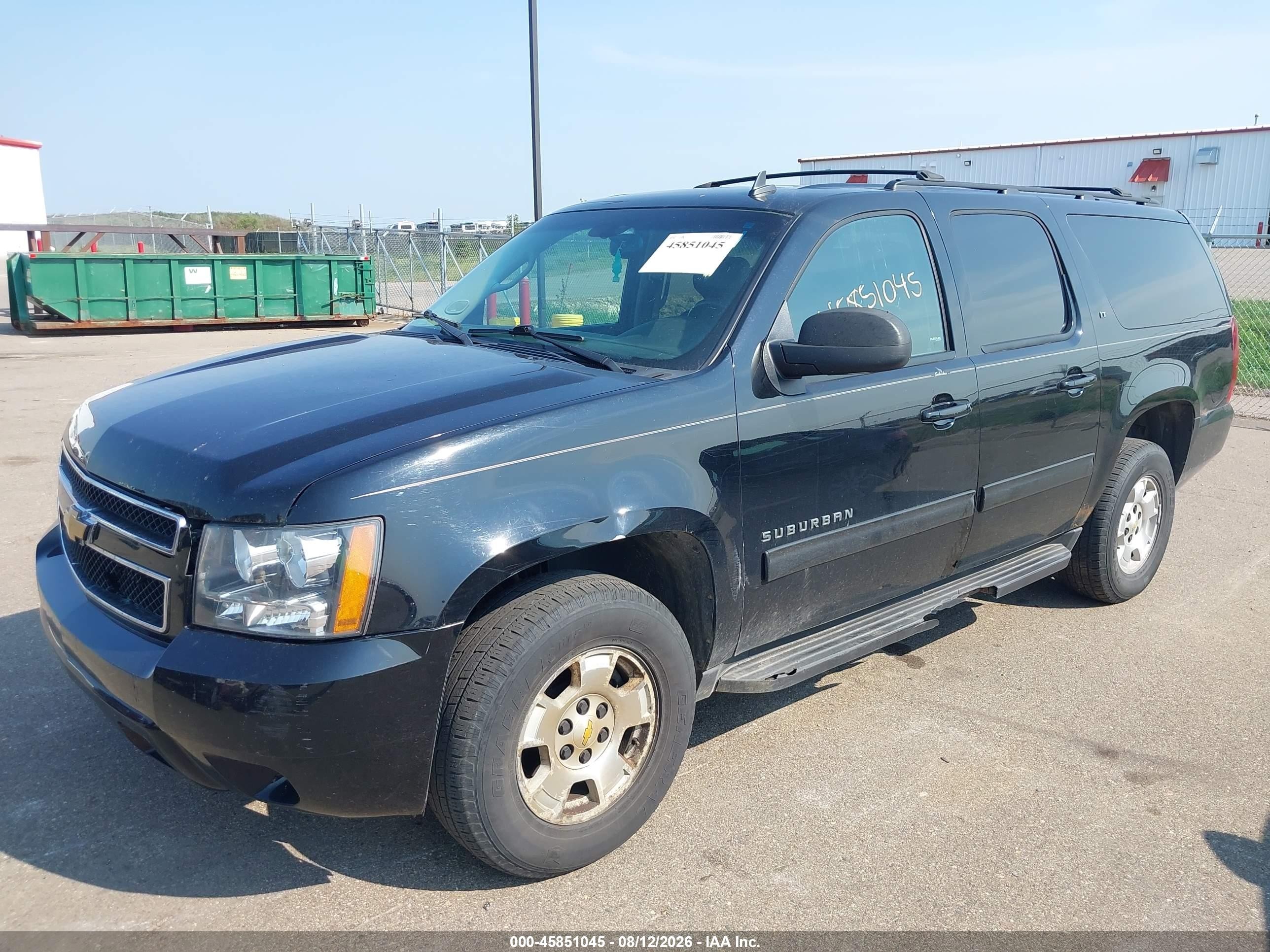 2013 Chevrolet Suburban Lt Черный vin: 1GNSKJE79DR220986