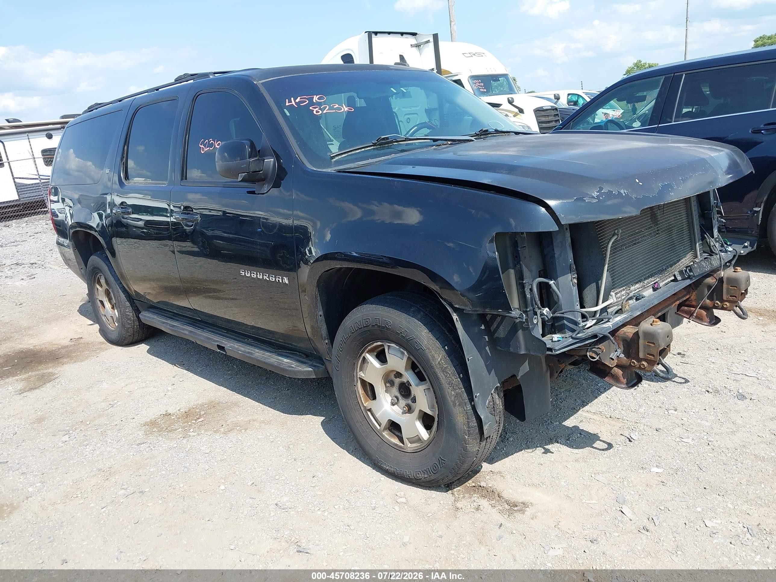 2013 Chevrolet Suburban Lt Black vin: 1GNSKJE79DR291928