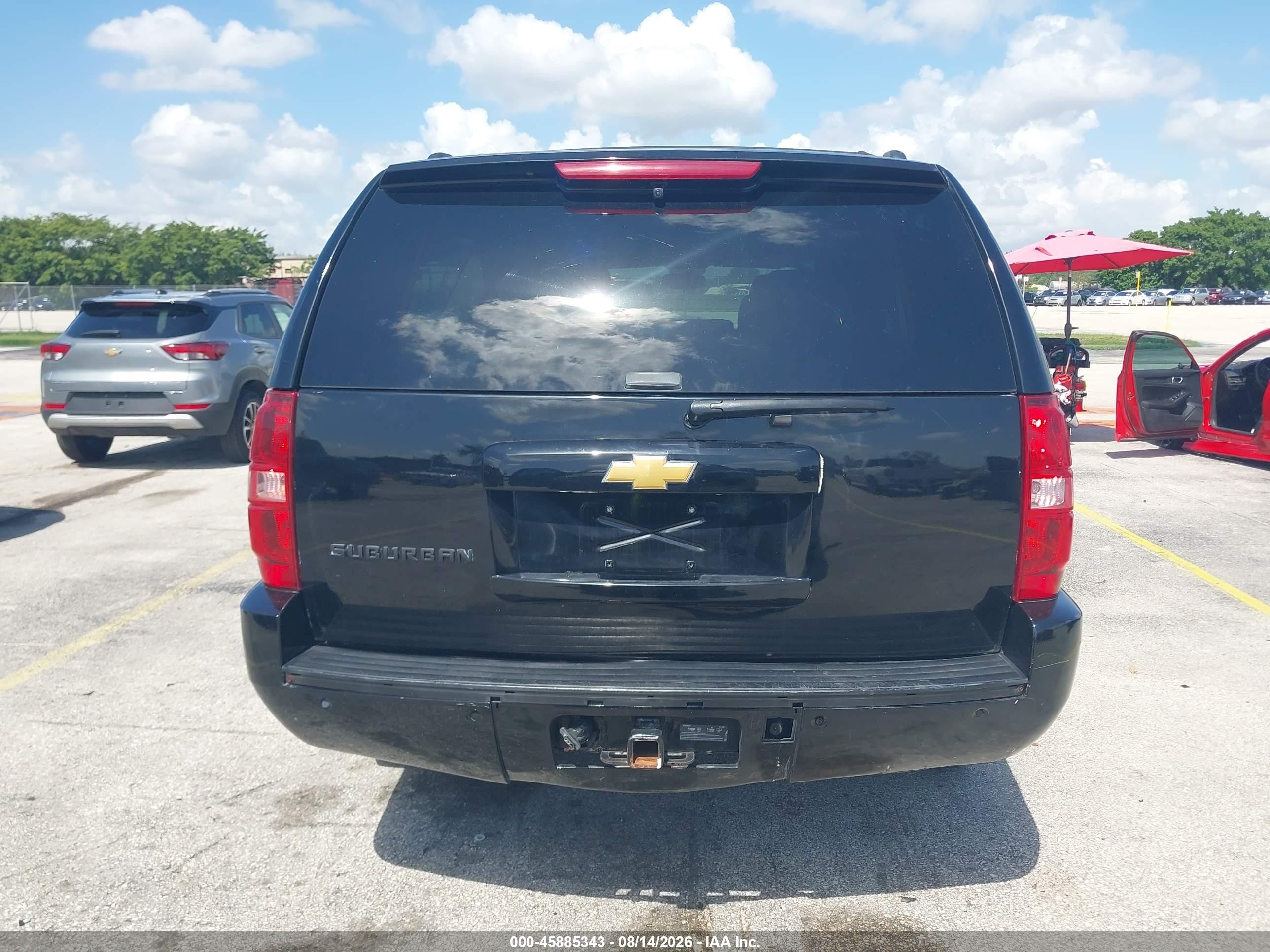 2013 Chevrolet Suburban 1500 Lt Black vin: 1GNSKJE79DR337080