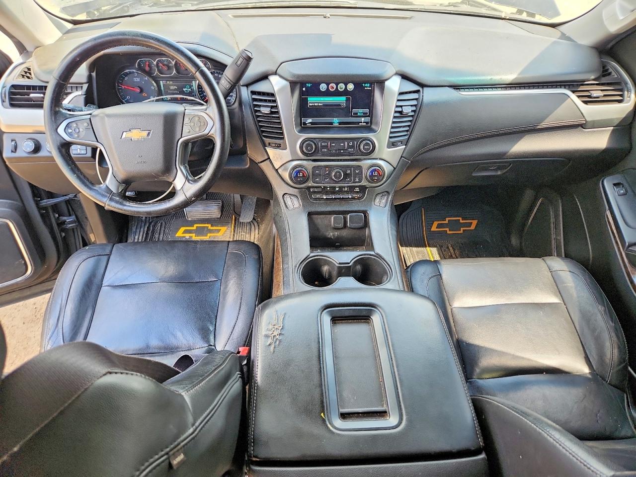 2015 Chevrolet Suburban K1500 Lt Black vin: 1GNSKJKC0FR549760
