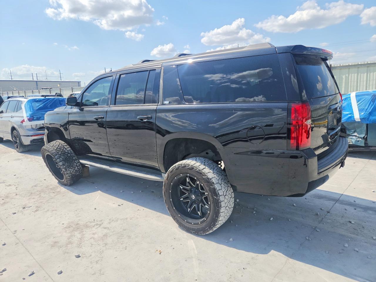 2015 Chevrolet Suburban K1500 Lt Black vin: 1GNSKJKC0FR579437