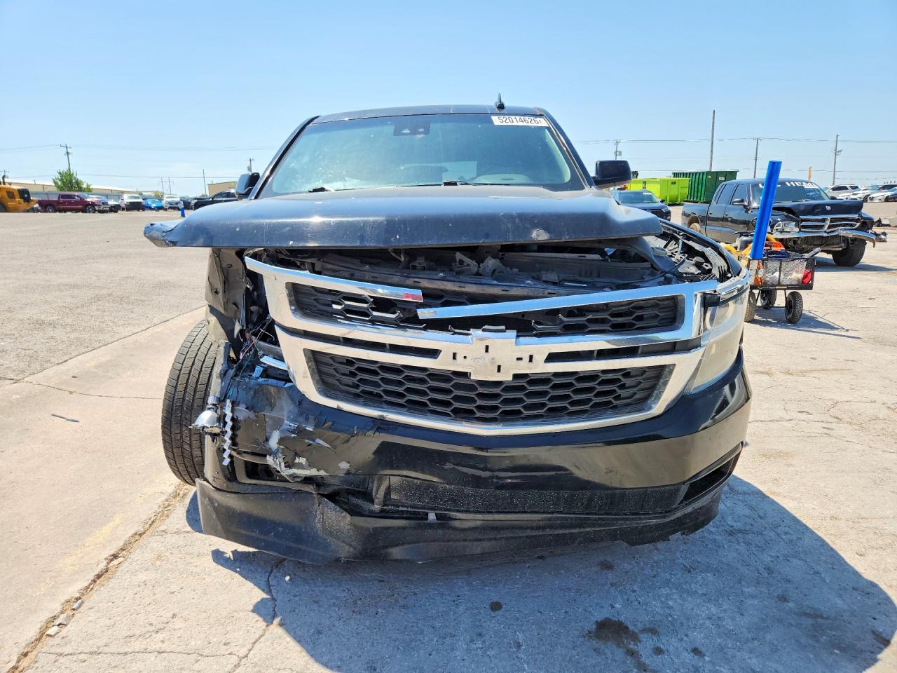 2015 Chevrolet Suburban Black vin: 1GNSKJKC0FR630550