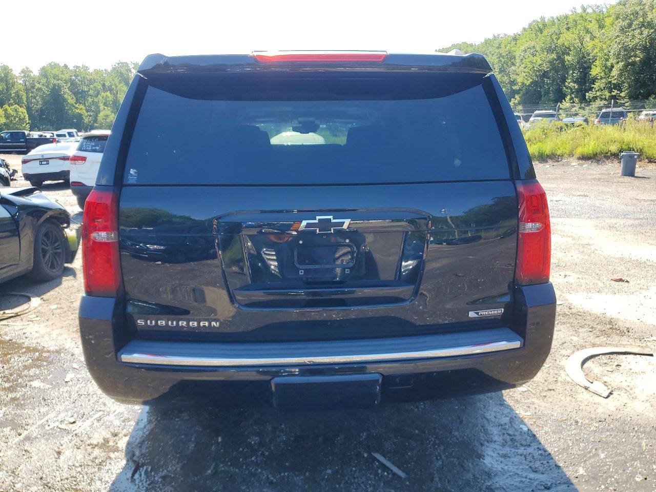 2017 Chevrolet Suburban K1500 Premier Черный vin: 1GNSKJKC0HR124221